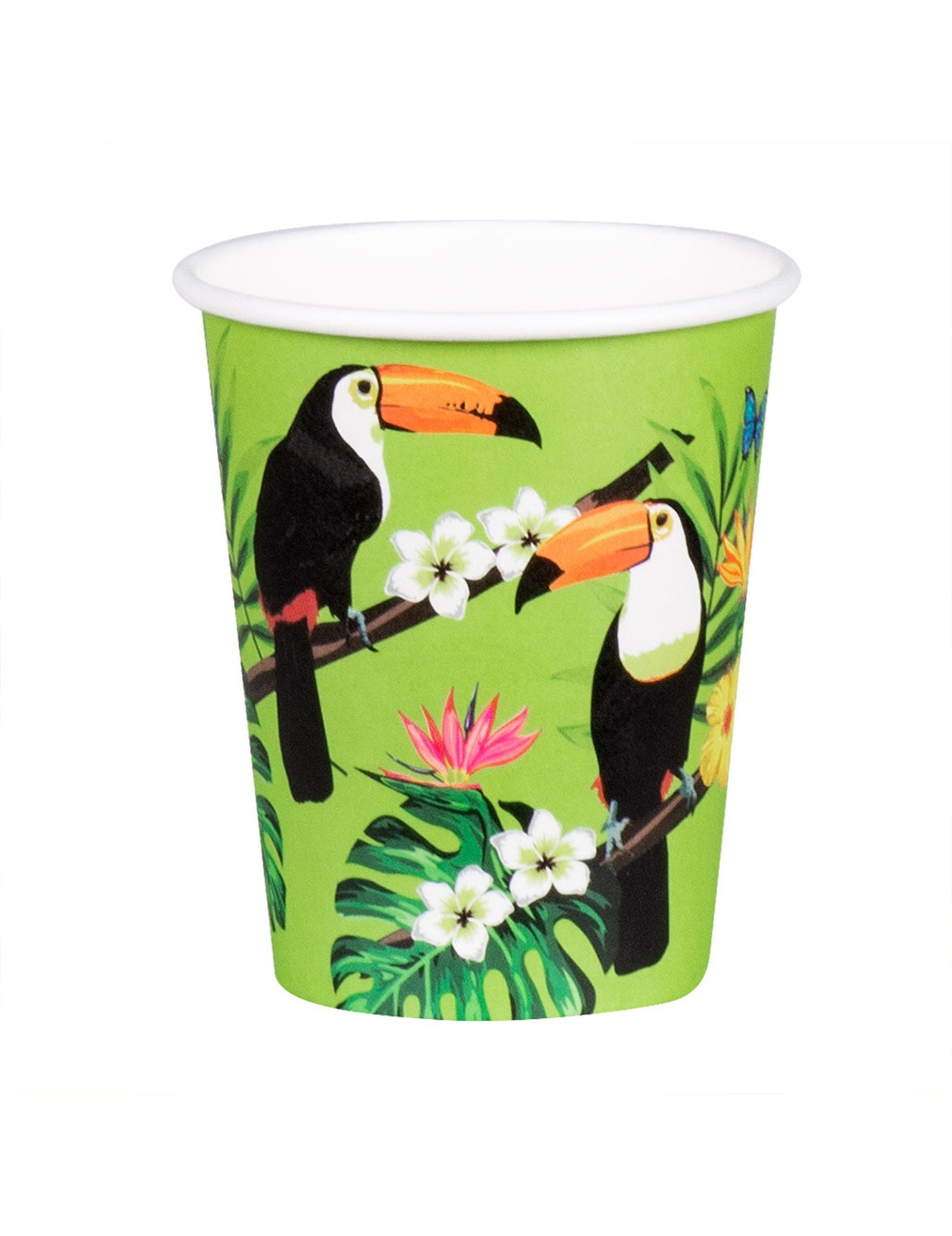 10 zöld Toucan Carton Cups 21 Cl