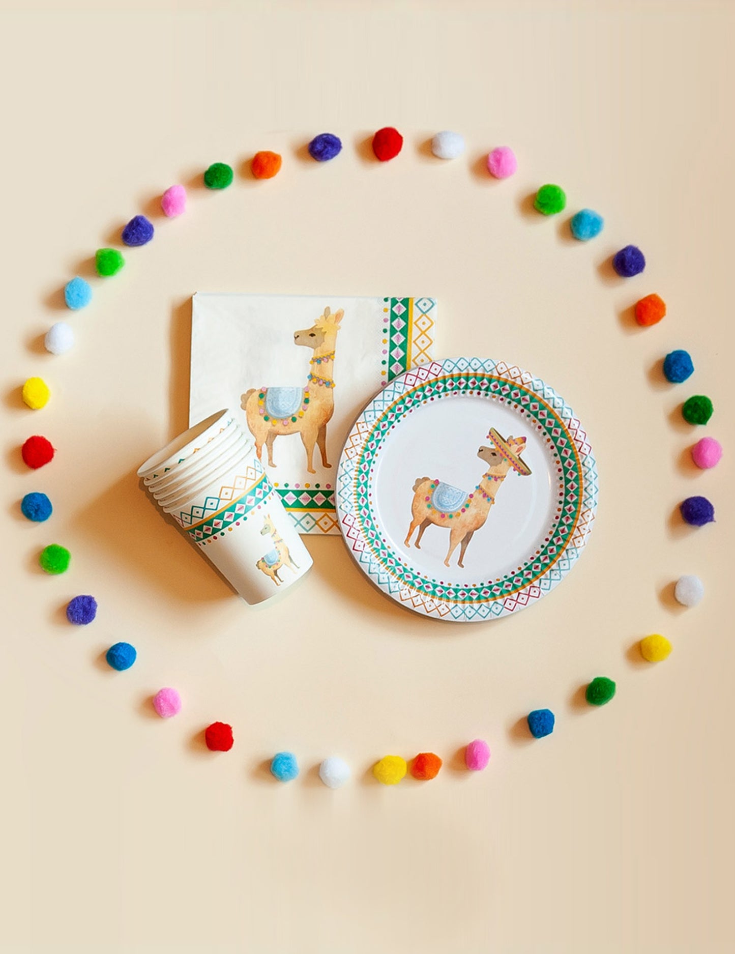 100 db többszínű pompon 2 db cm parti dekorációkhoz