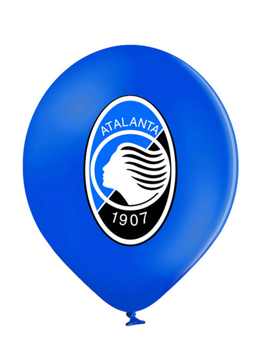 12 db Atalanta™ kék és fekete latex lufi, 30 db cm