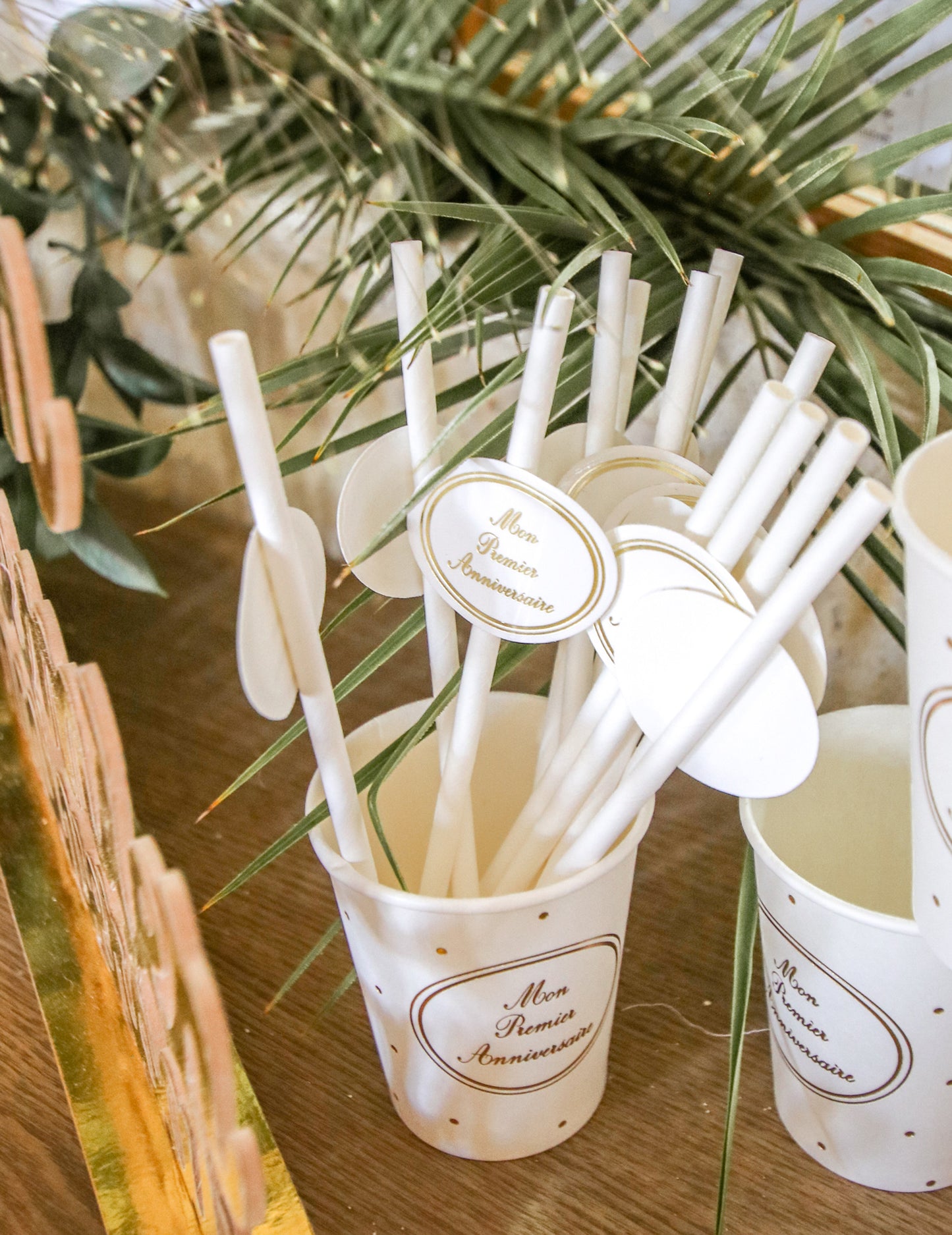 12 szalma medál Az első fehér és arany évfordulóm