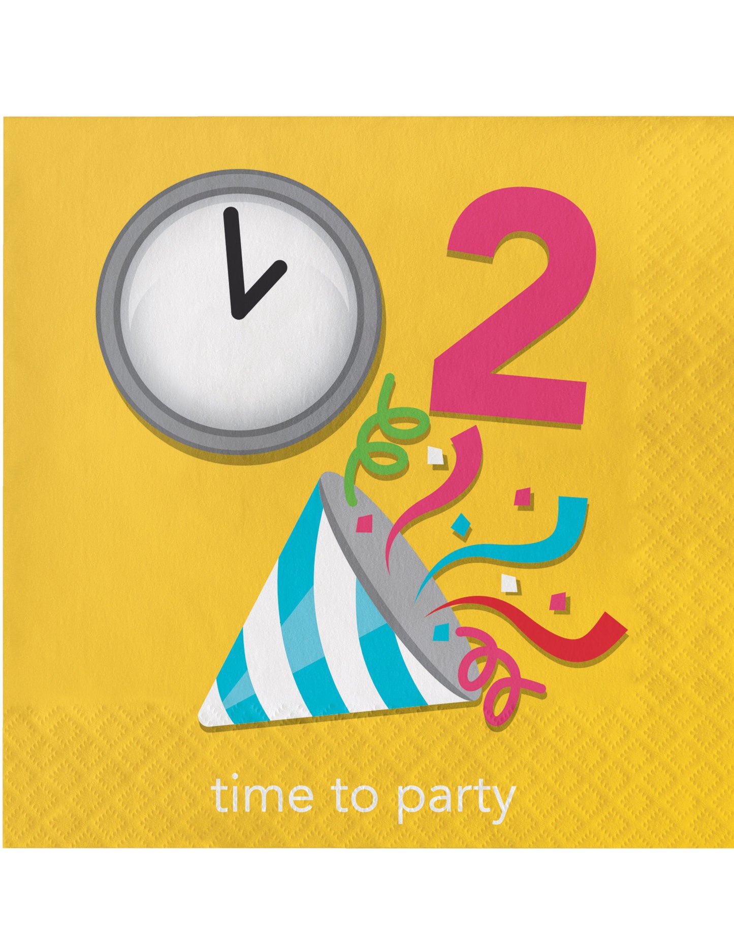 16 db Emojions™ parti papírszalvéta, 33 x 33 cm születésnap