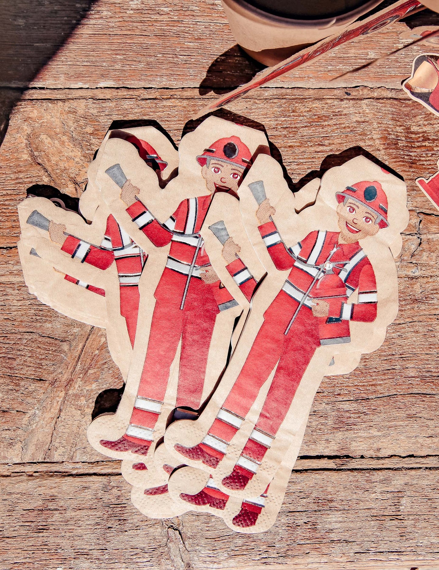 16 törölköző a Kraft Fireman Rouge ET vagy 32 x 17 cm -ben