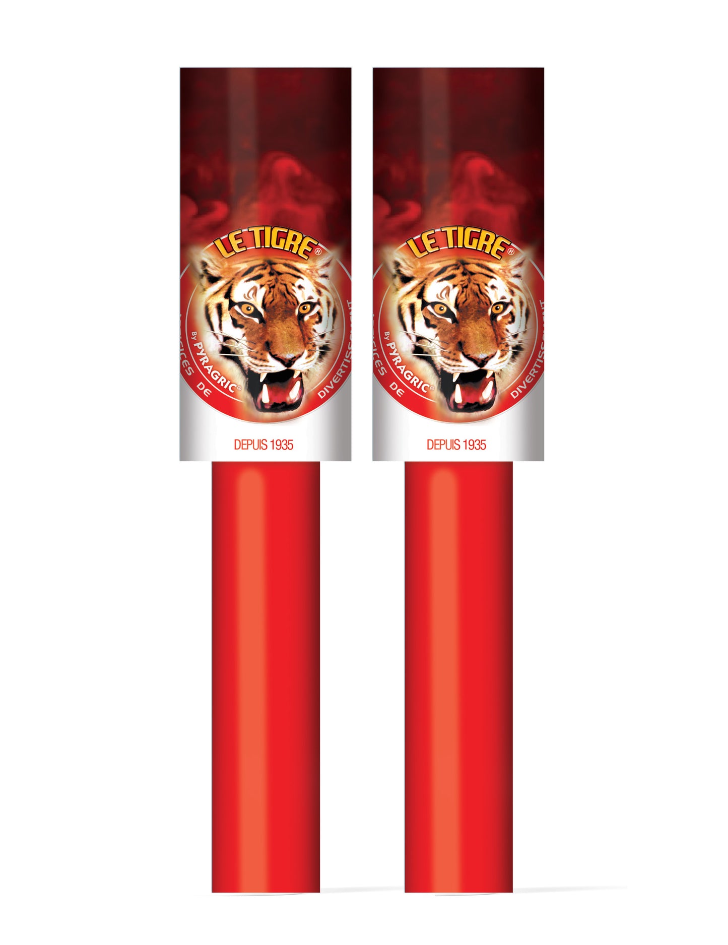 2 piros kézi füstgránát, 45 másodperc