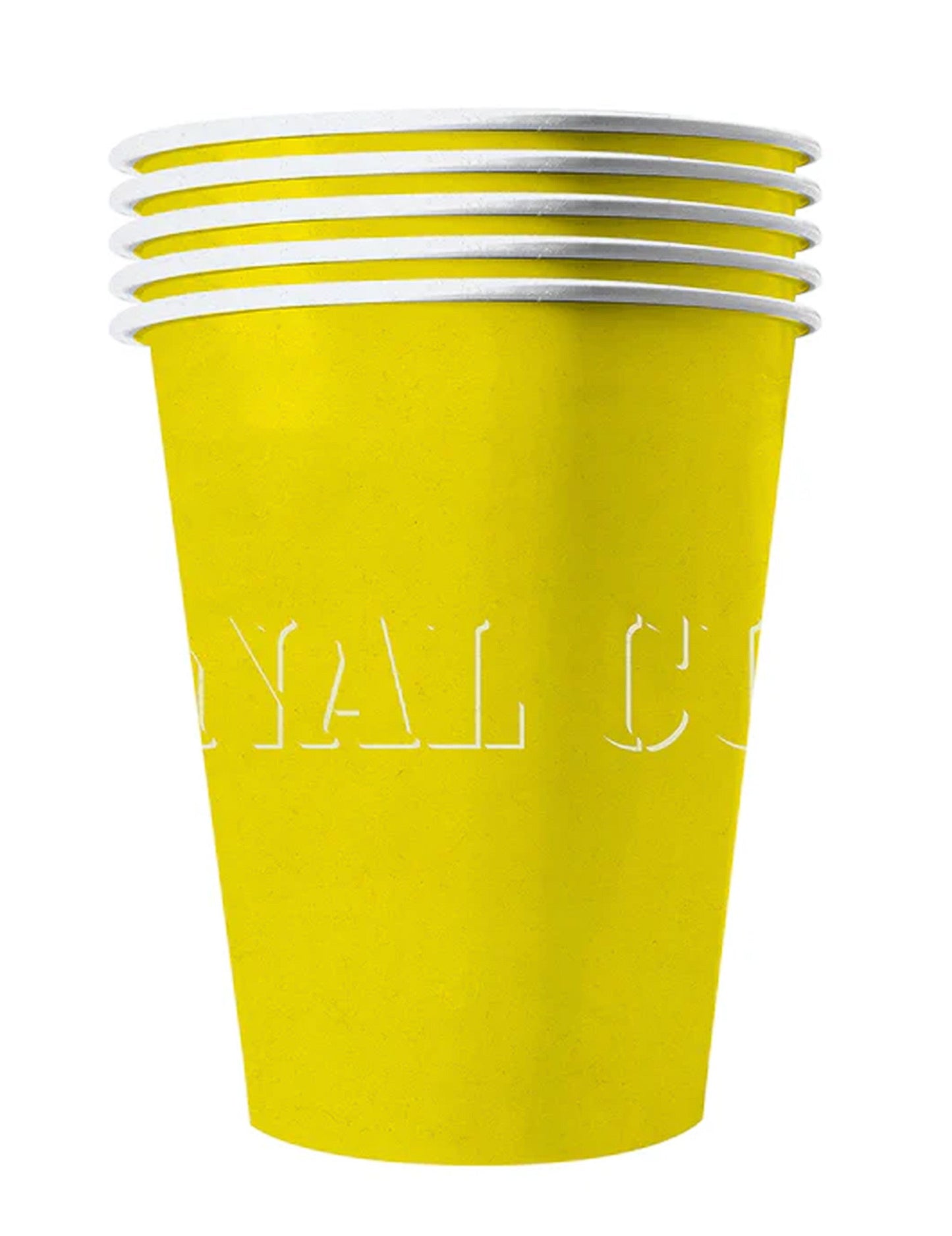 20 amerikai csésze újrahasznosítható sárga karton 53 Cl