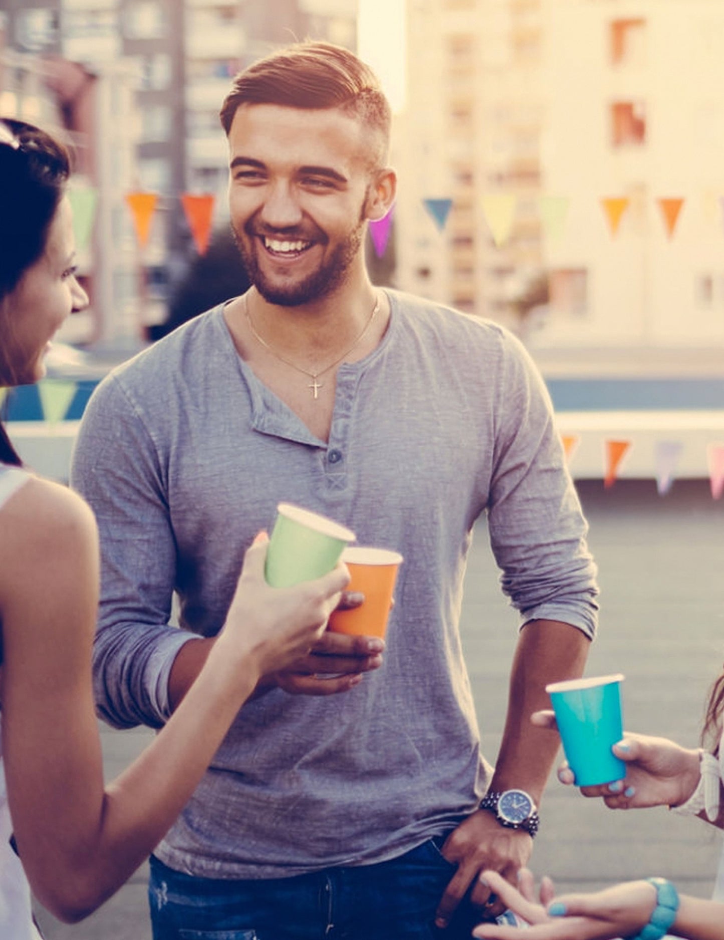 20 amerikai csésze újrahasznosítható karton nyári 53 cl