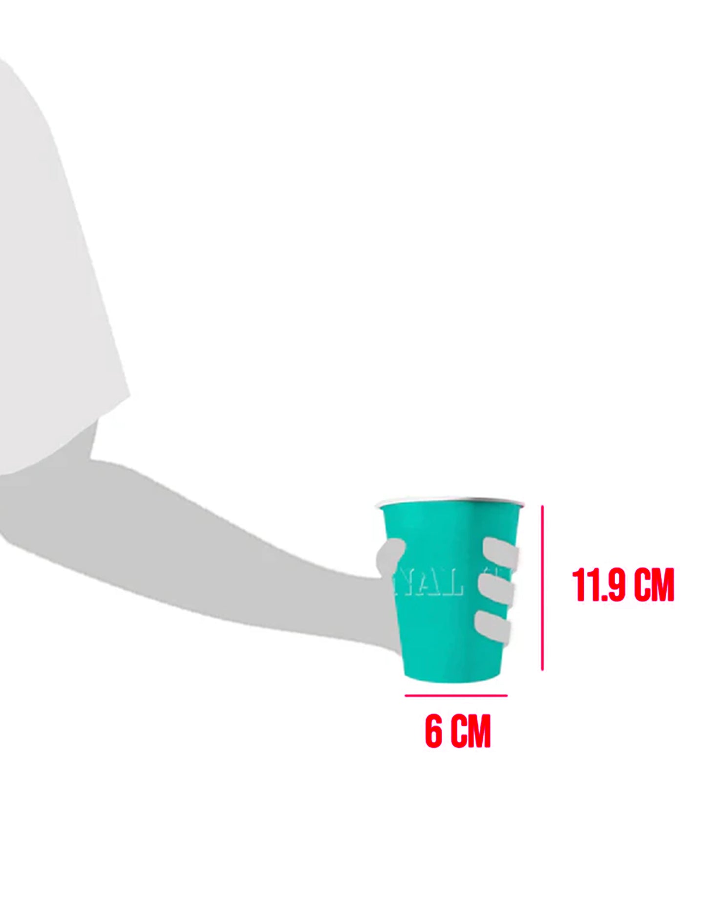 20 amerikai csésze újrahasznosítható türkiz újrahasznosítható 53 CL