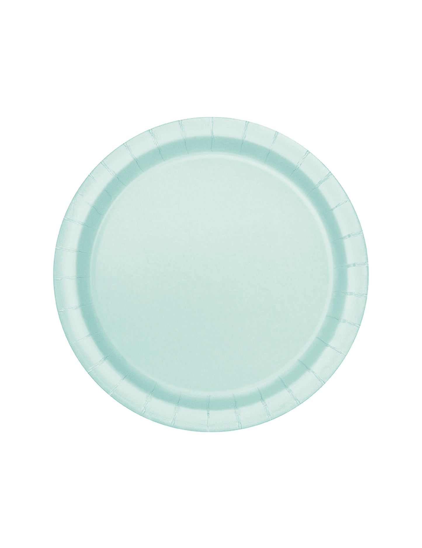 20 kis mentazöld kartontányér 18 cm desszerthez