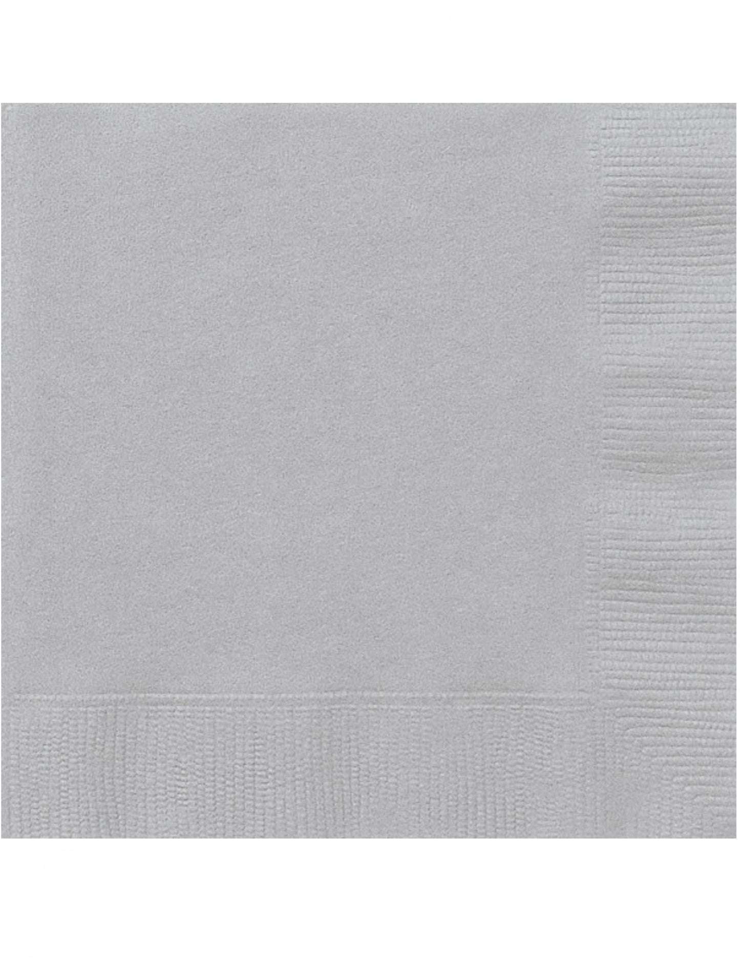 20 kis ezüst papírtörlő 25 x 25 cm