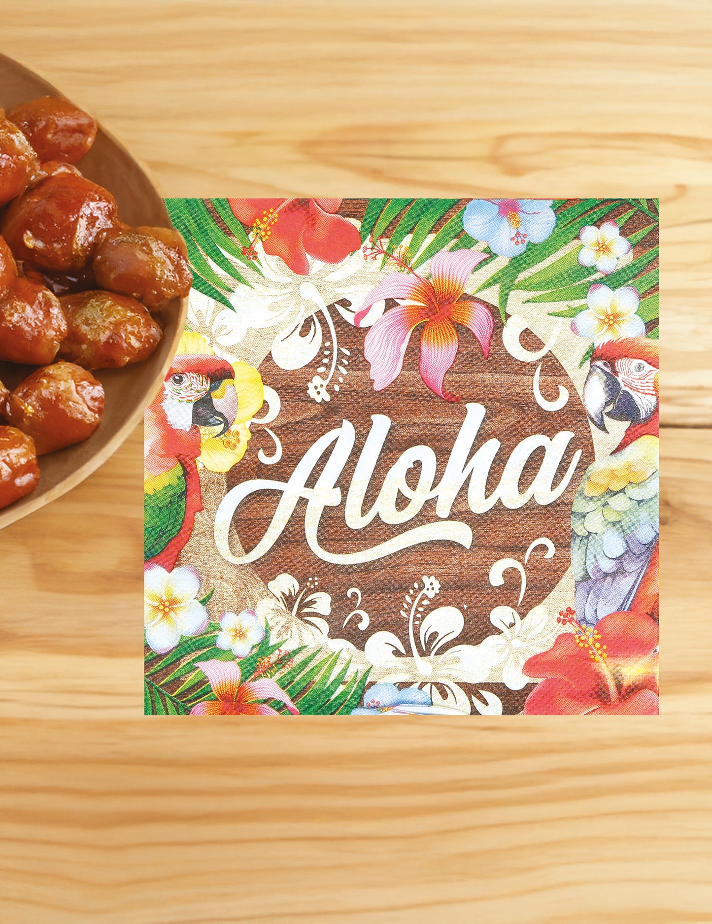 20 Aloha Hawaii szalvéták 16 x 16 cm