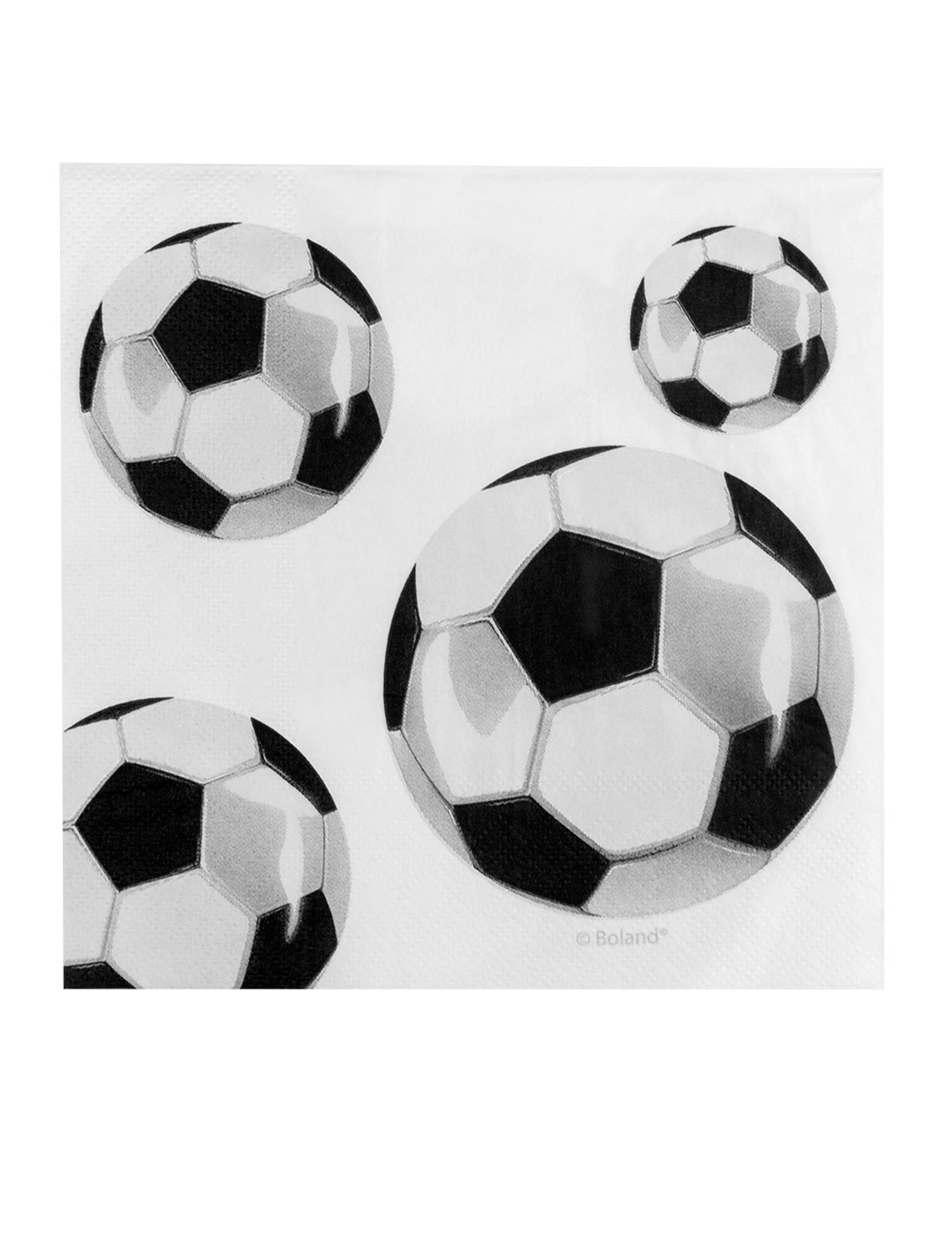 20 futballpapír törülköző 33 x 33 cm