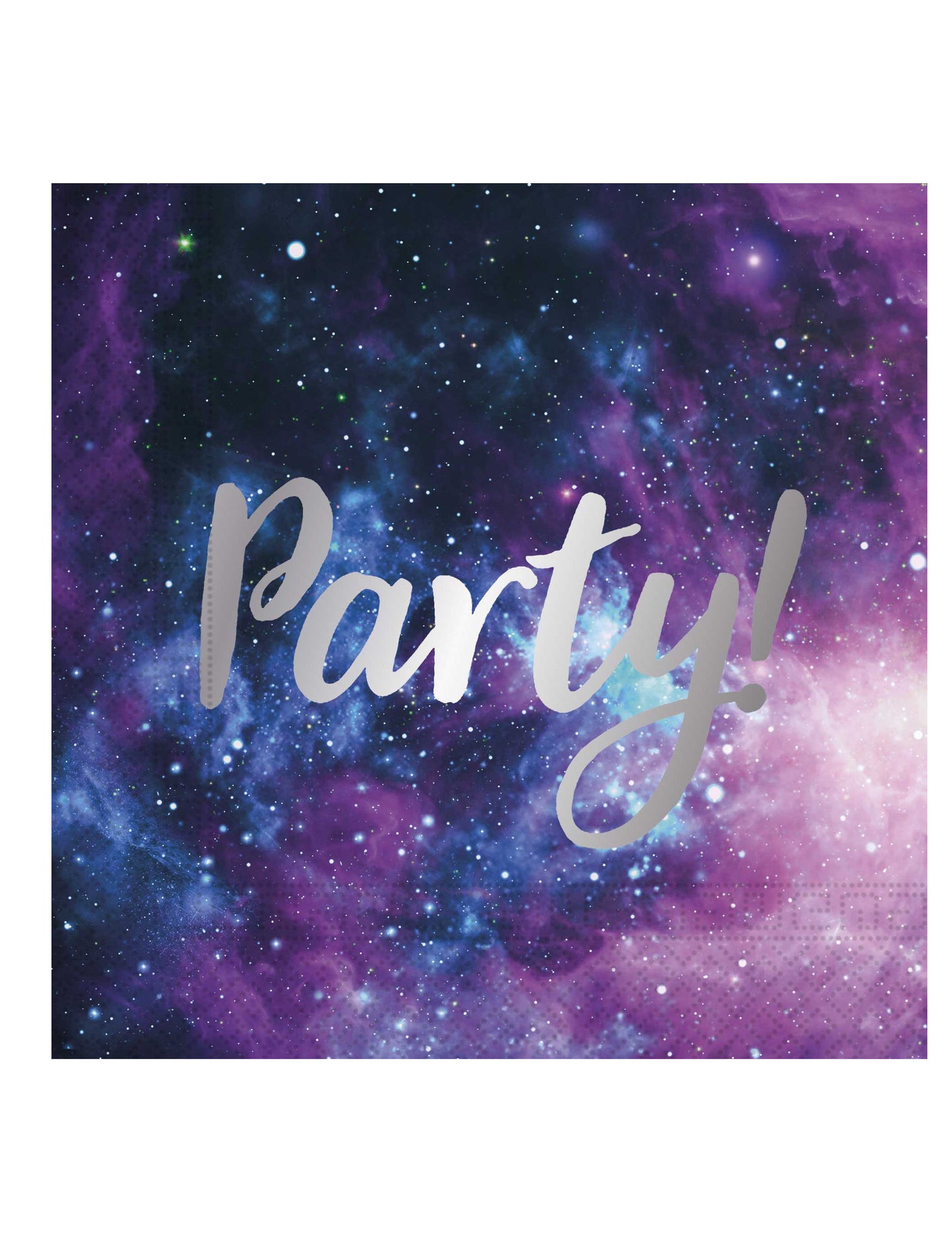 20 db 33 x 33 cm-es Galaxy Party papírszalvéta születésnapra cm
