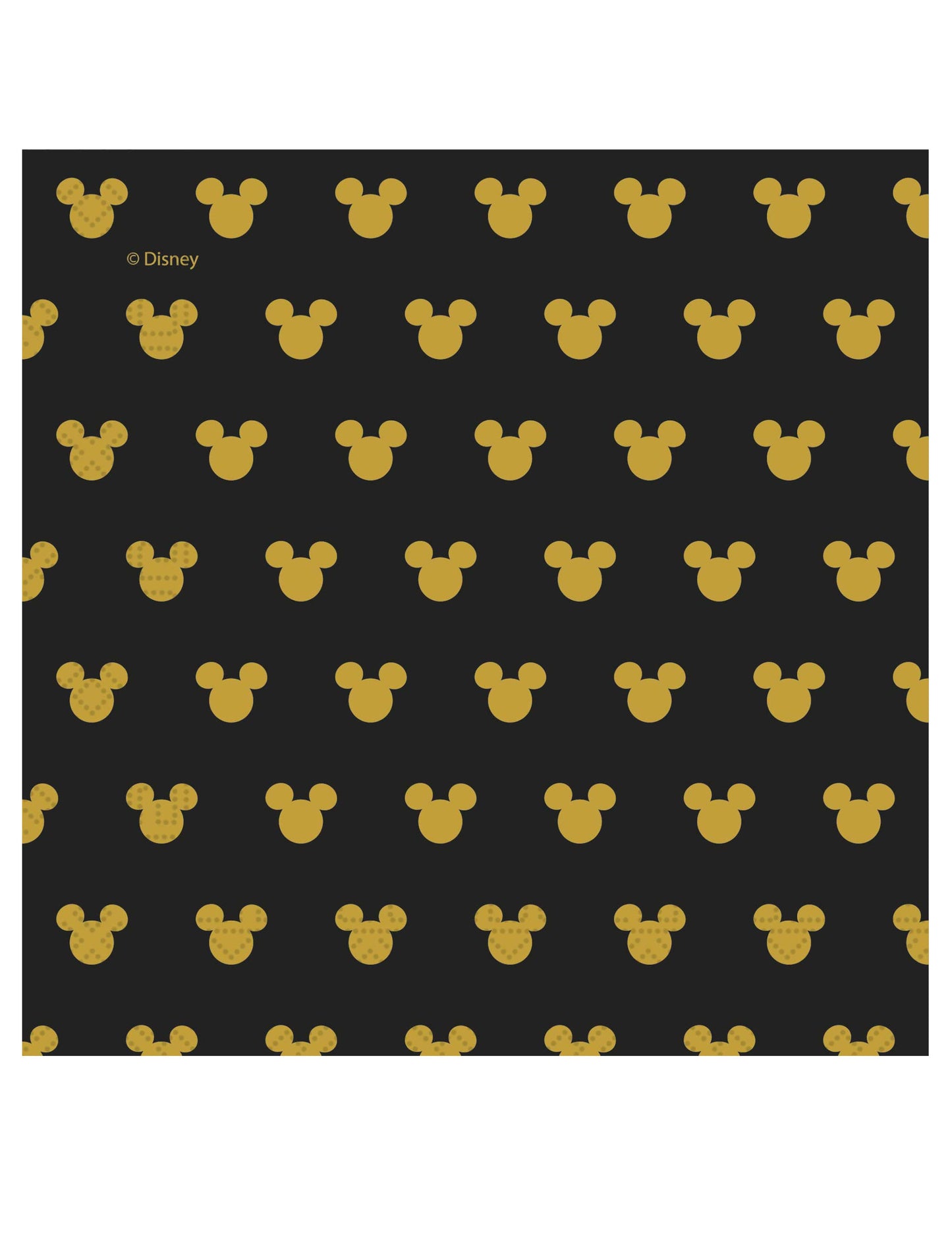 20 Mickey Gold Paper törölköző 33 x 33 cm