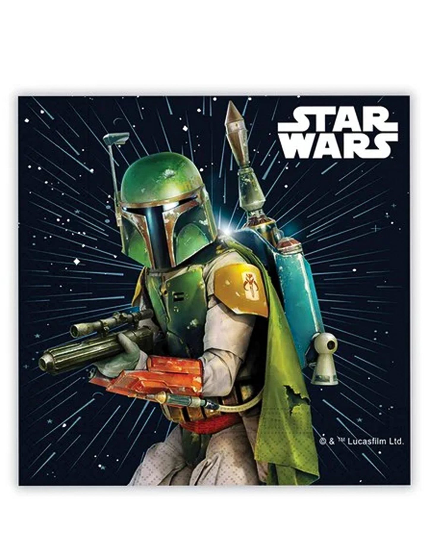 20 db Star Wars Galaxy™ papírszalvéta 33 x 33 cm