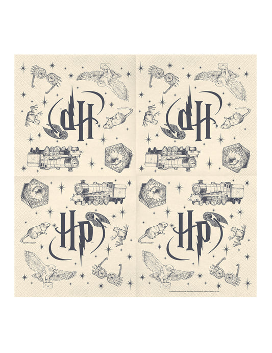 20 db Harry Potter™ szalvéta 33 x 33 cm