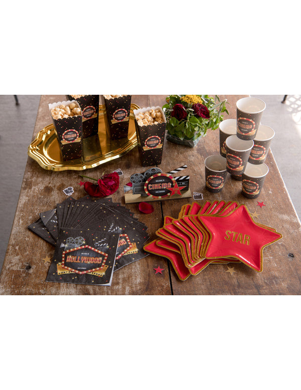 20 hollywoodi papírtörülköző 33 x 33 cm