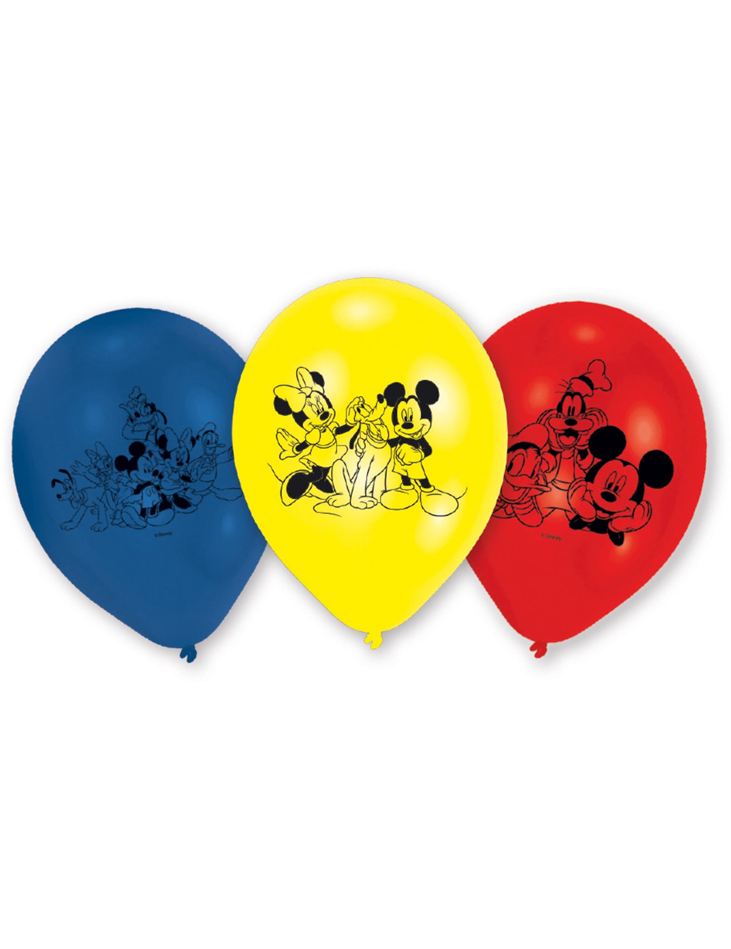 6 Mickey Mouse™ latex lufi