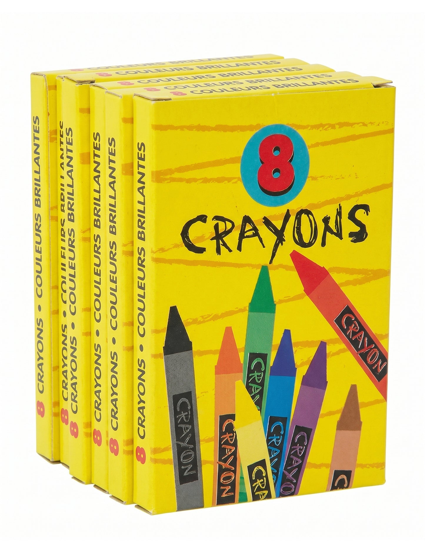 6 doboz színes ceruza 8.8 cm születésnapra