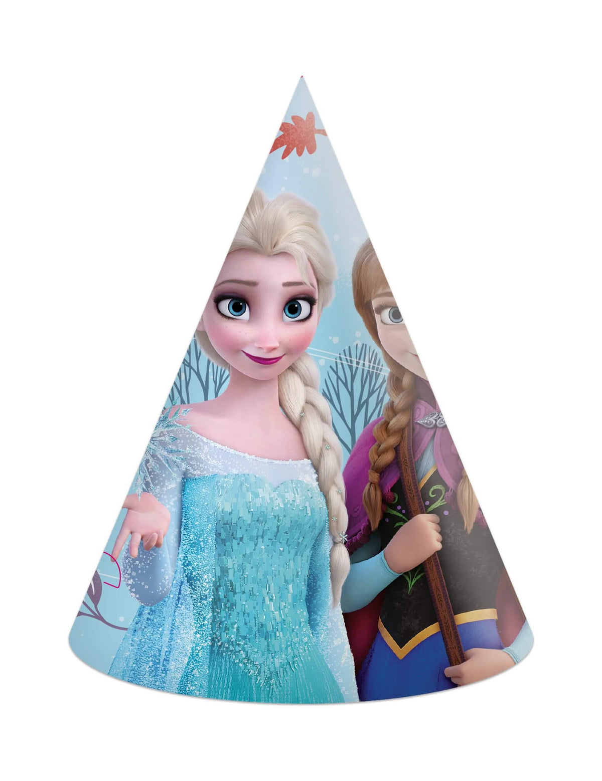 Jégvarázs Frozen Idyllic Wonder ünnepi kalapok gyermekeknek kék és lila
