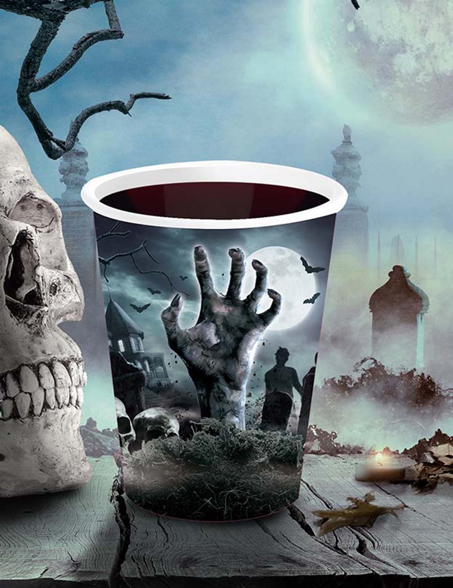 6 csésze visszatér a 240 ml -es temetőből