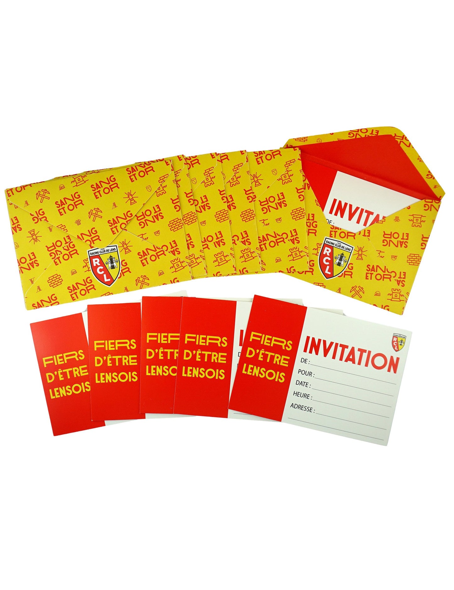 6 RC lencse meghívó és boríték