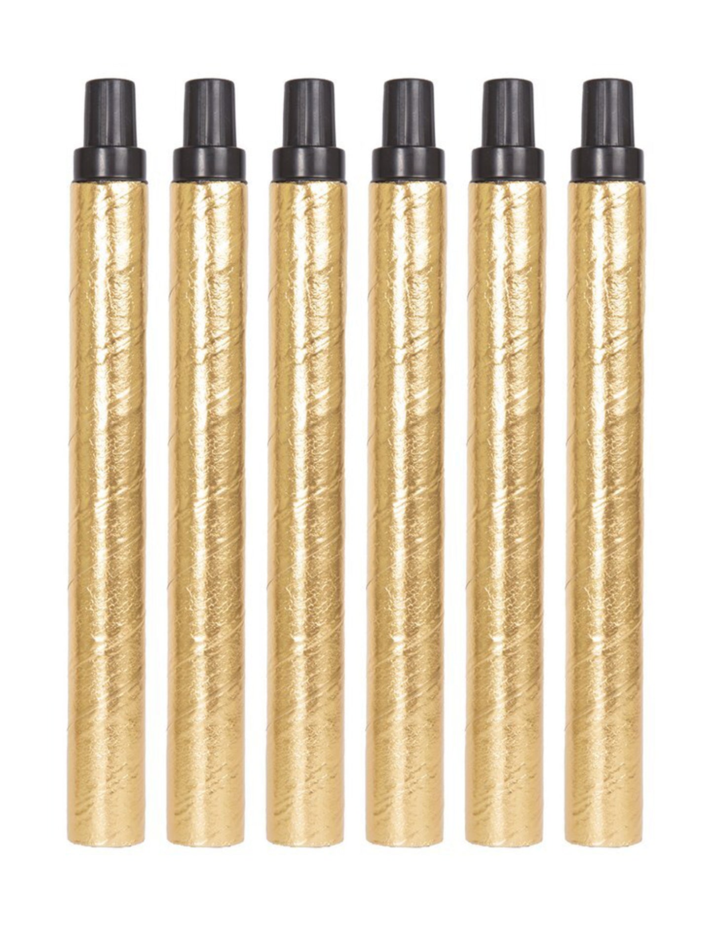 6 arany színű partyfúvóka