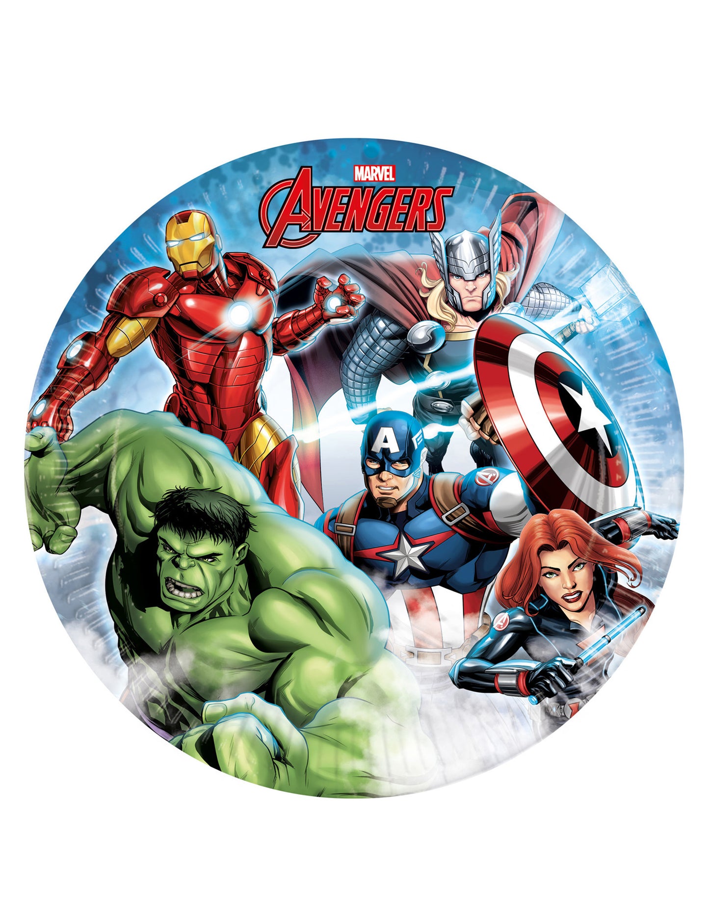 8 kartonlemez 23 cm Avengers Mighty