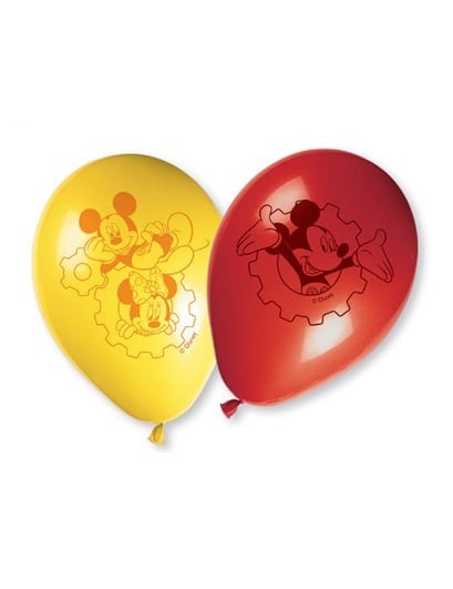 8 Mickey egér latex léggömb