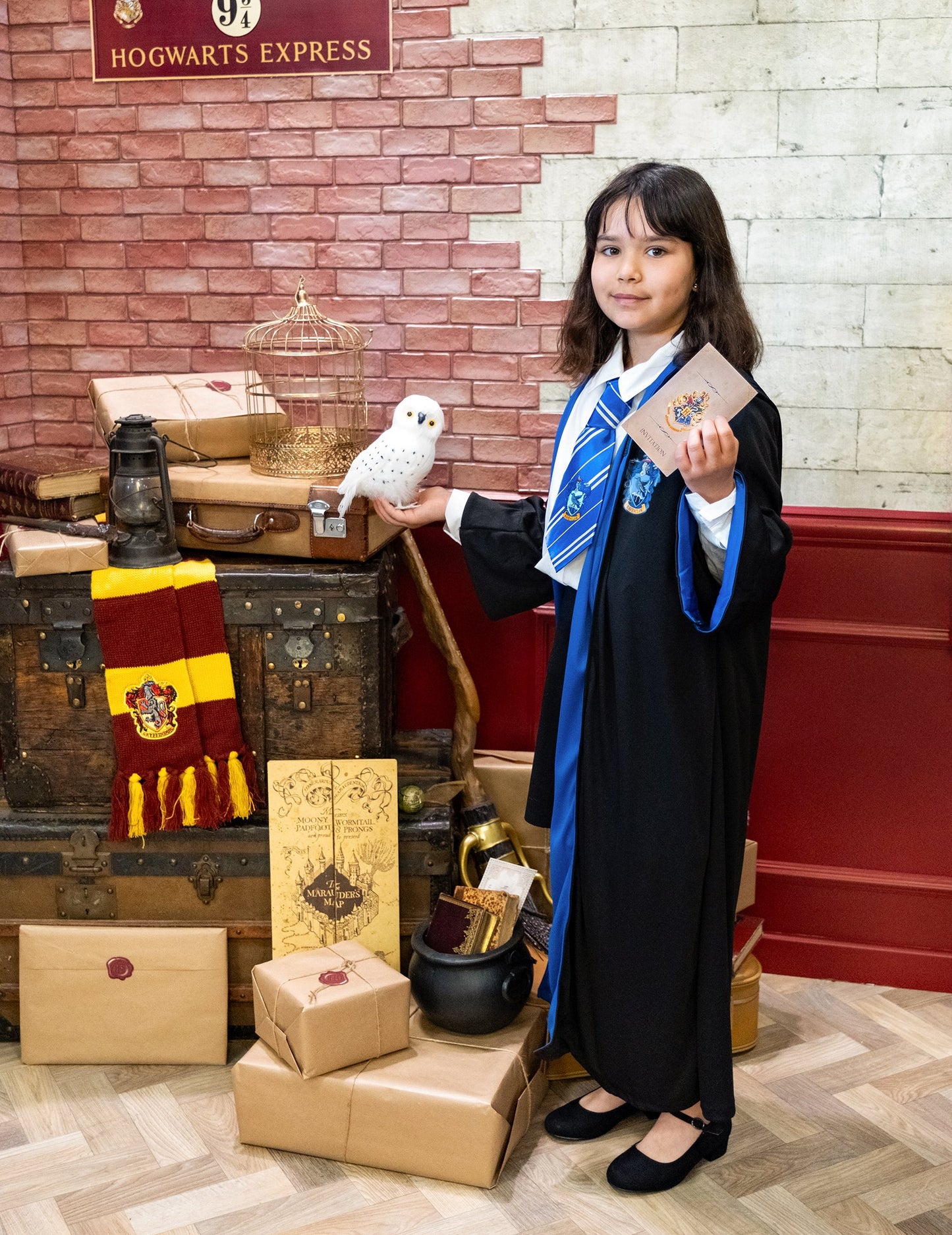 8 meghívó Harry Potter 10x16cm borítékokkal