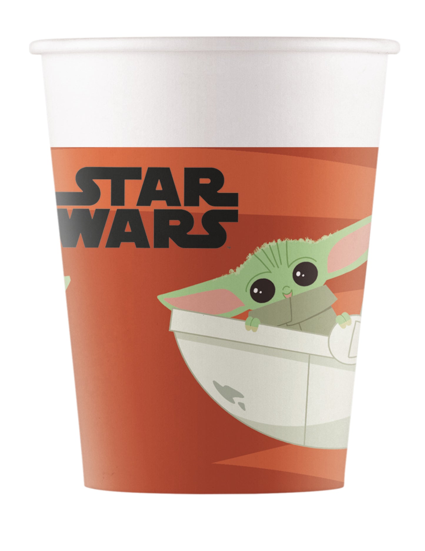 8 baba kartonpohár yoda a mandaloriánus 200ml