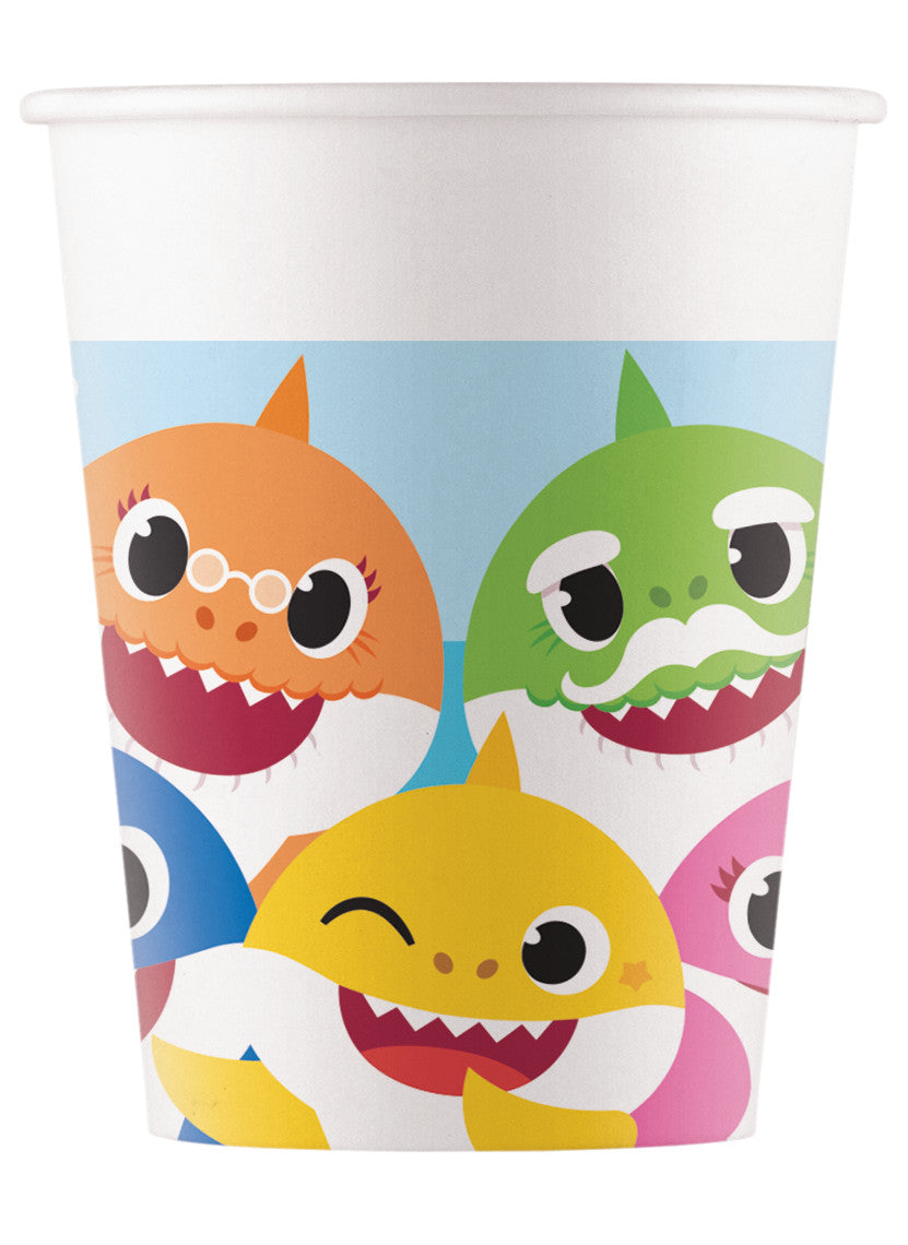 8 Baby Shark Baby Carton Cup 200 ml