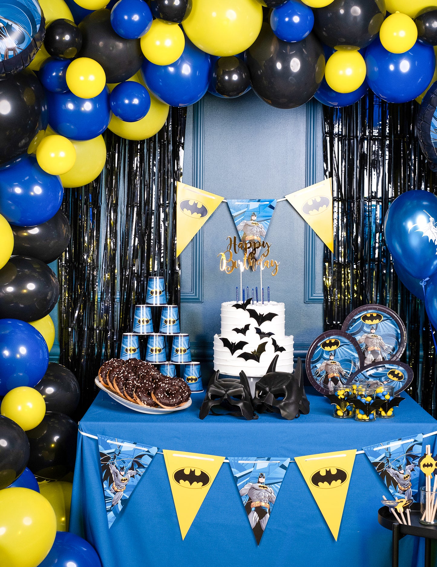 8 Batman kartonpohár 210 ml