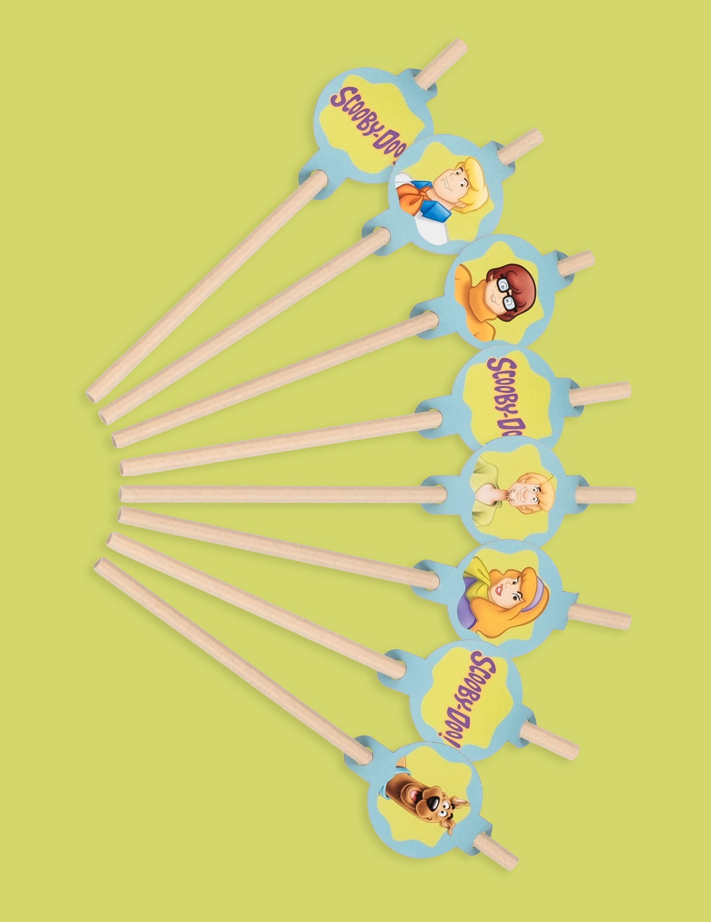 8 szalma medál a scooby-doo 20 cm-es kartonban