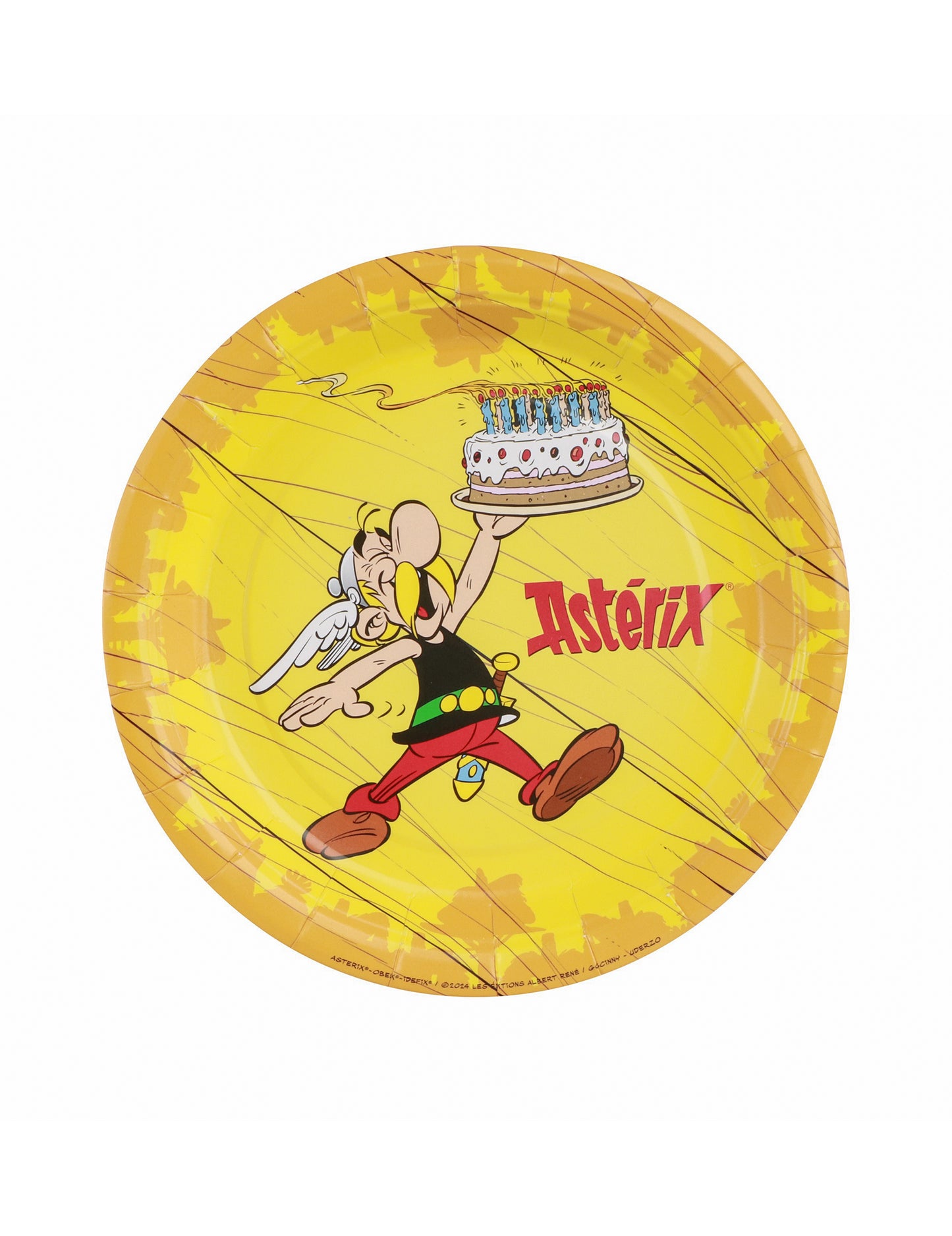 8 kislemez karton Asterix 18 cm