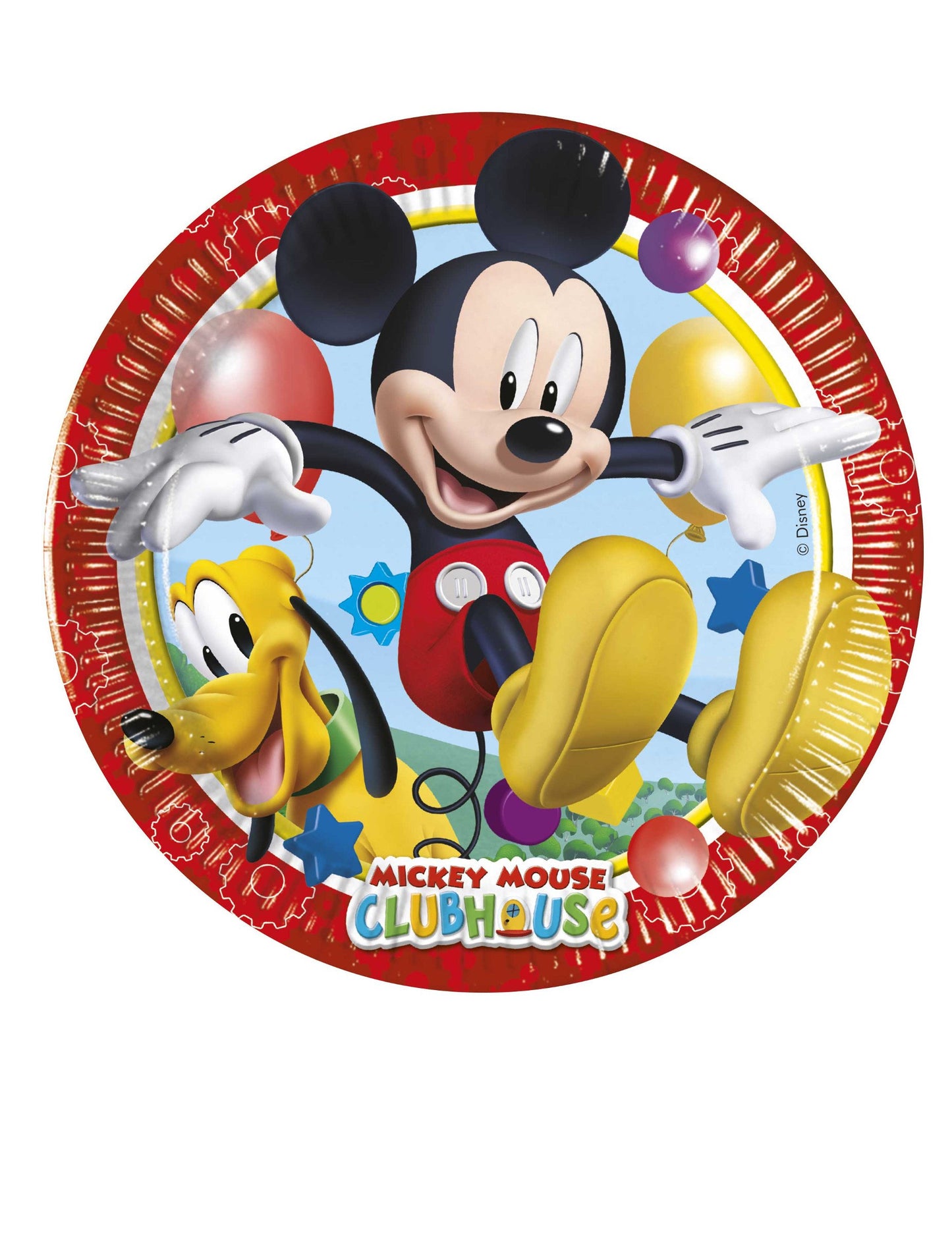 8 kis Mickey Mouse kartonlemez 20 cm