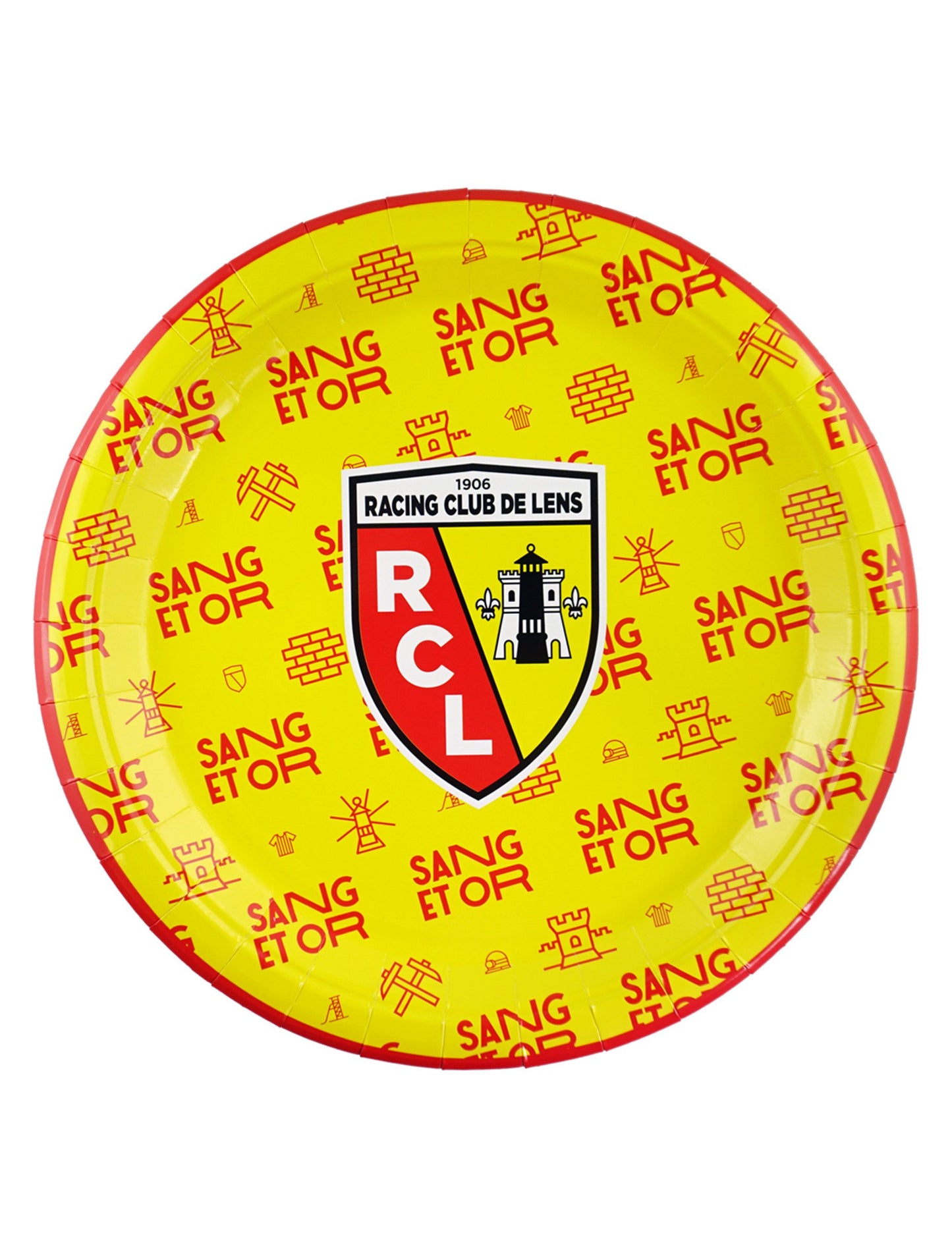 RC lencse 23. kerek tányérok cm X 6