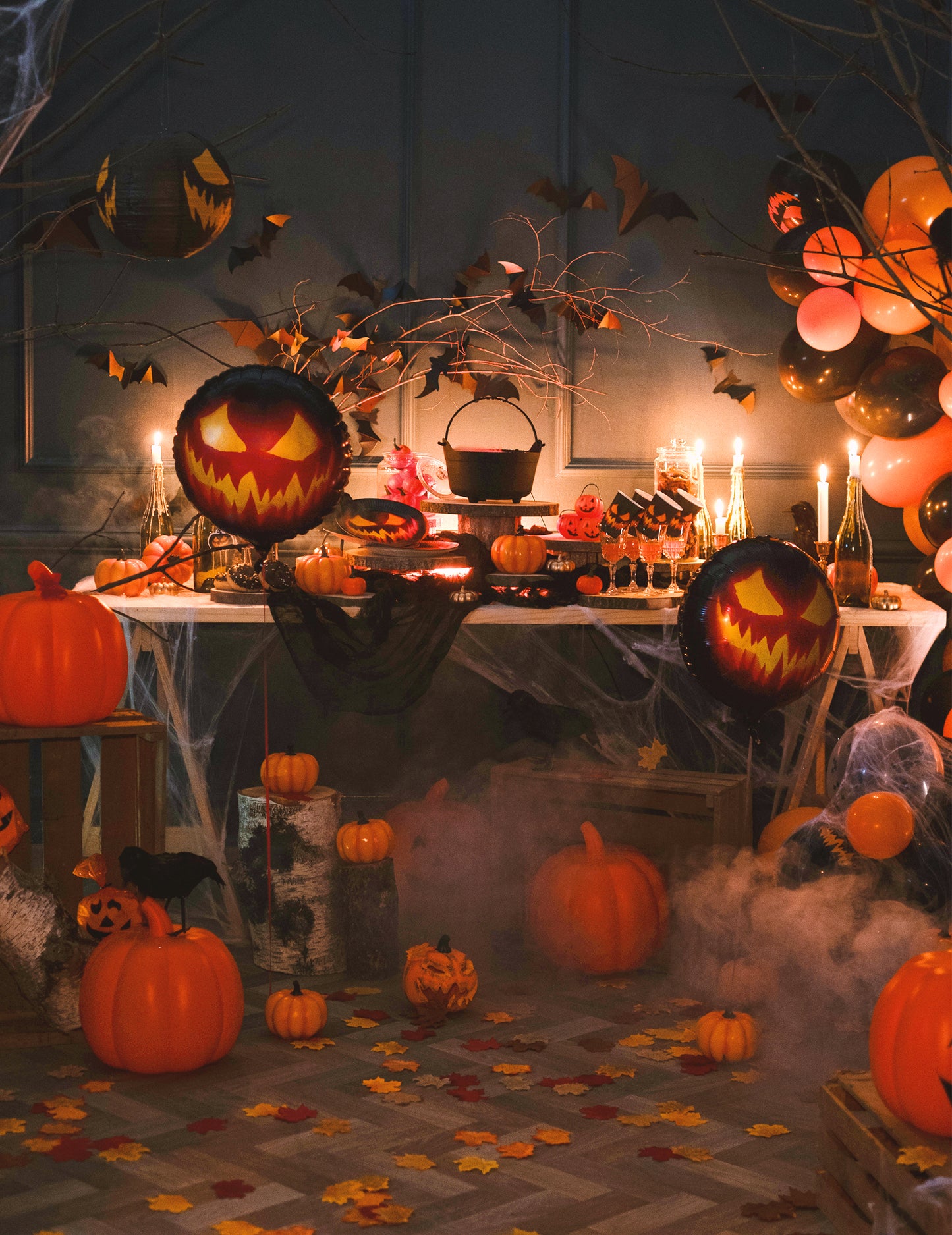 Félelmetes tök alumínium golyó 45 cm