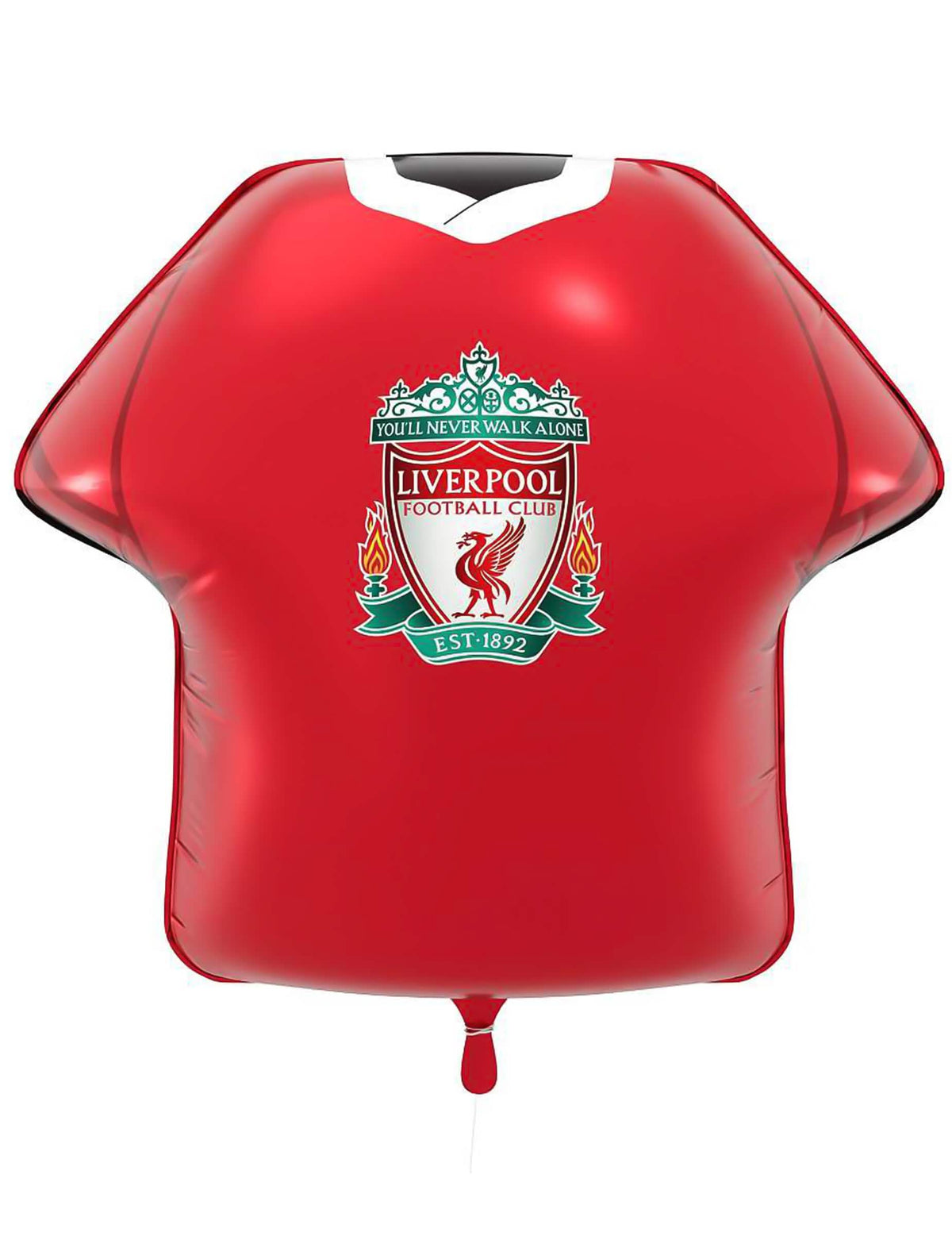 Liverpool Football Club mez alakú fólia lufi 52 x 51 cm