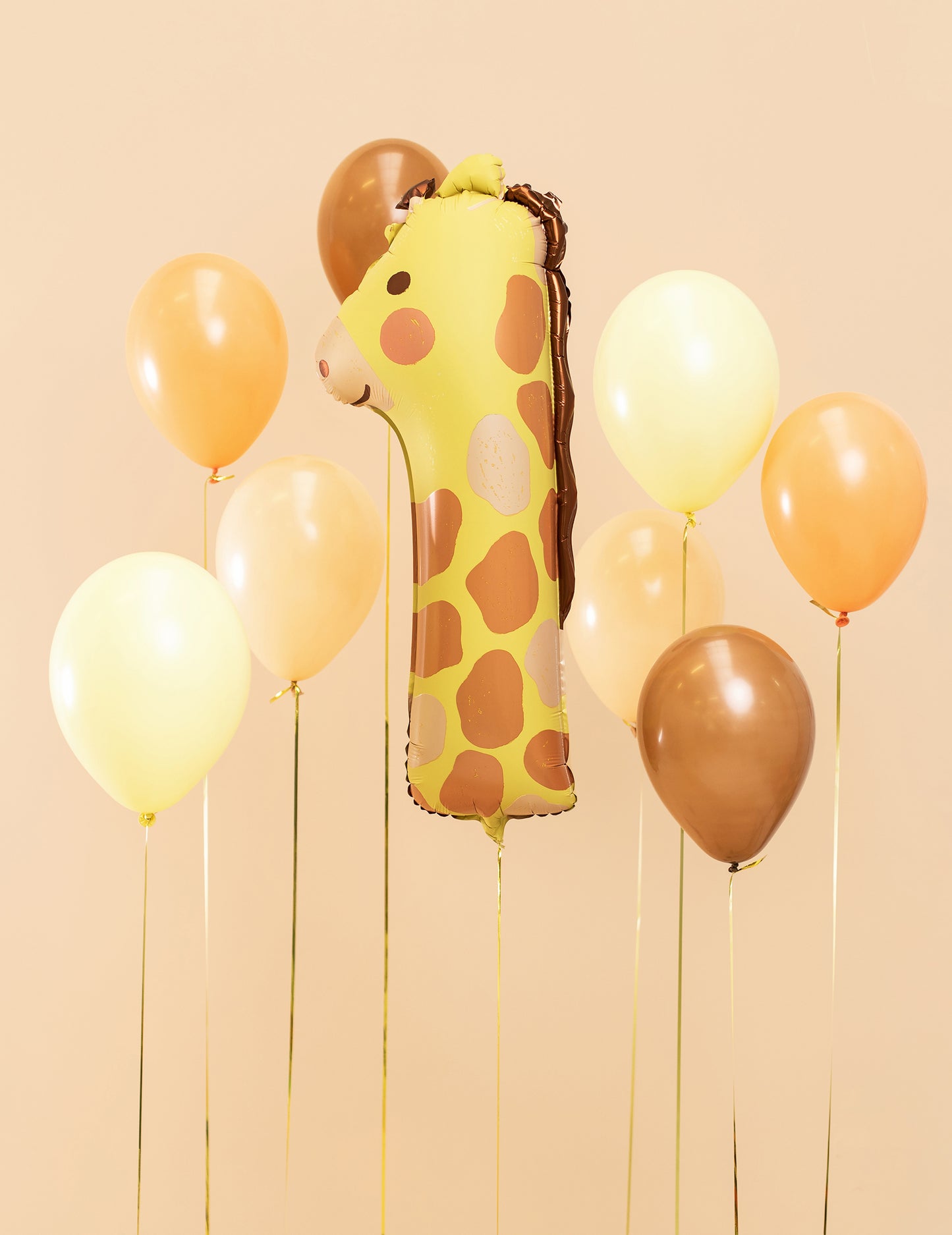 Girafe alumínium ballon 1