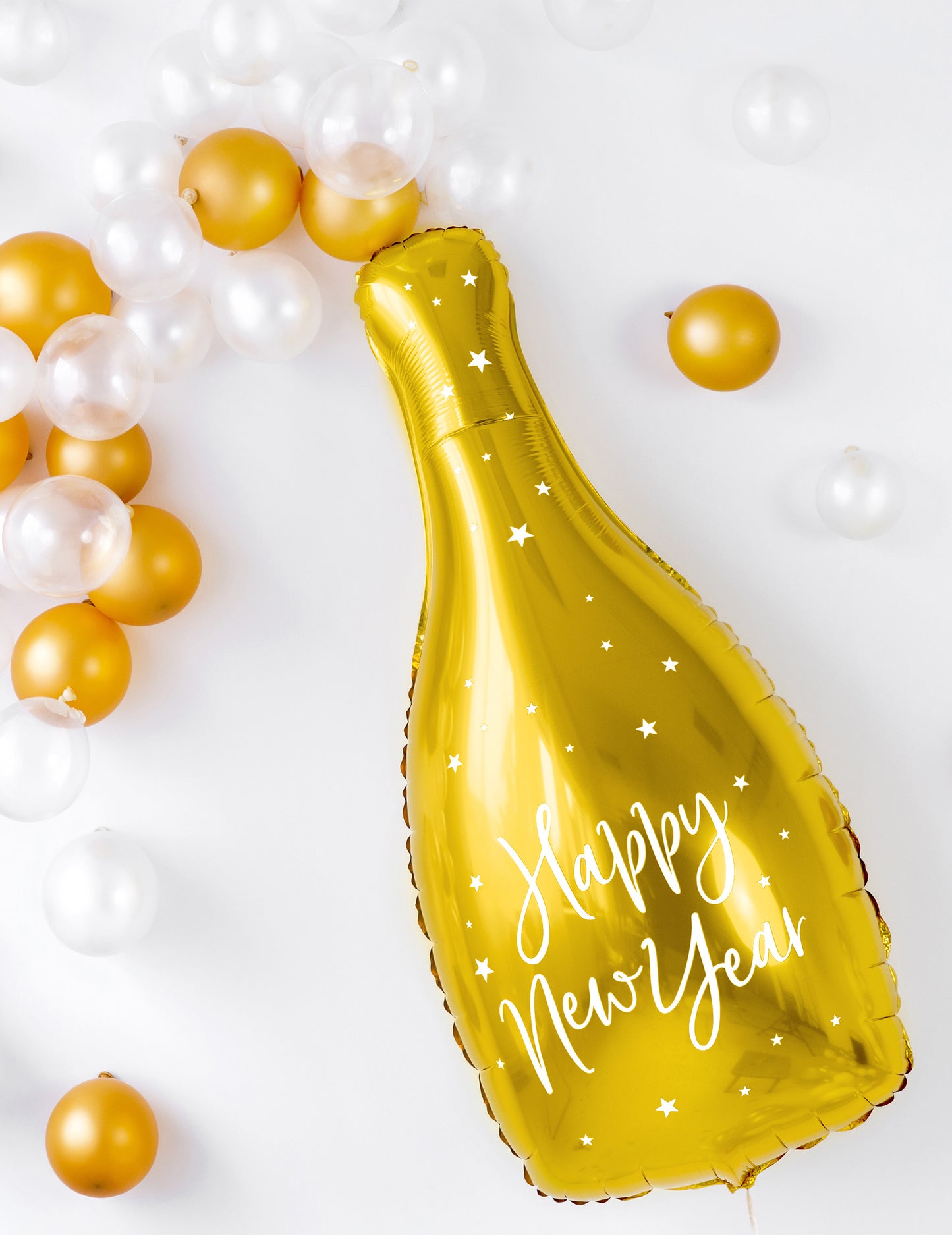 Boldog új évet 32x82 cm alumínium ballon