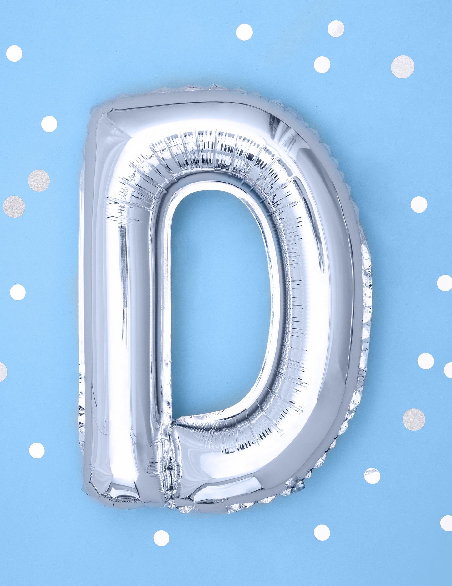 Alumínium alumínium golyó 32 cm ezüst betű