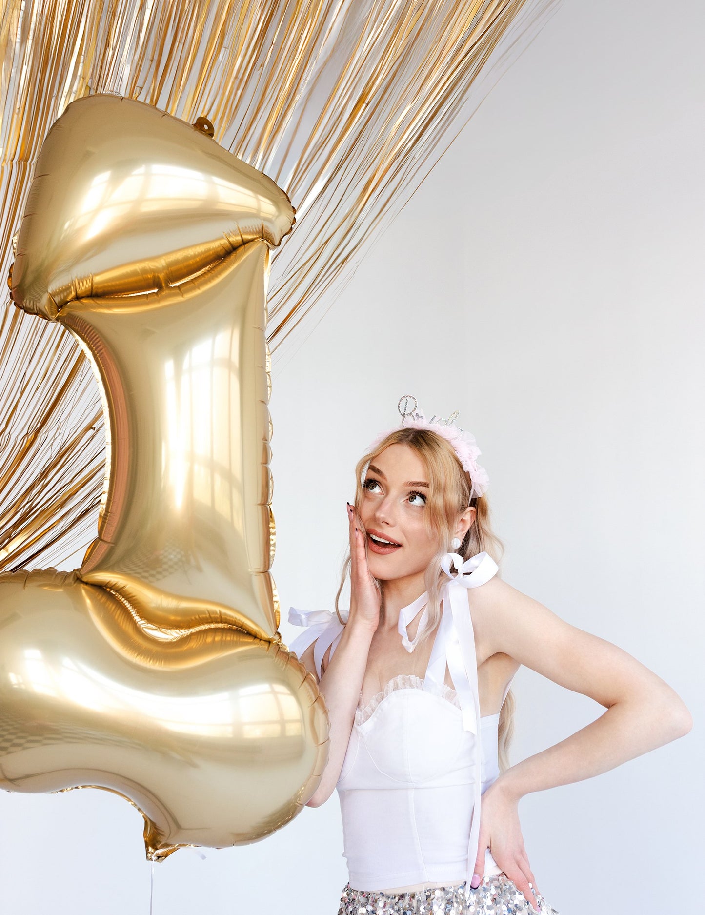 Arany Zizi 88 alumínium ballon cm