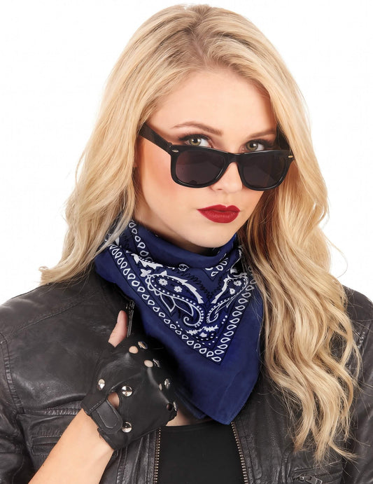 Bandana motoros vagy kék cowboy