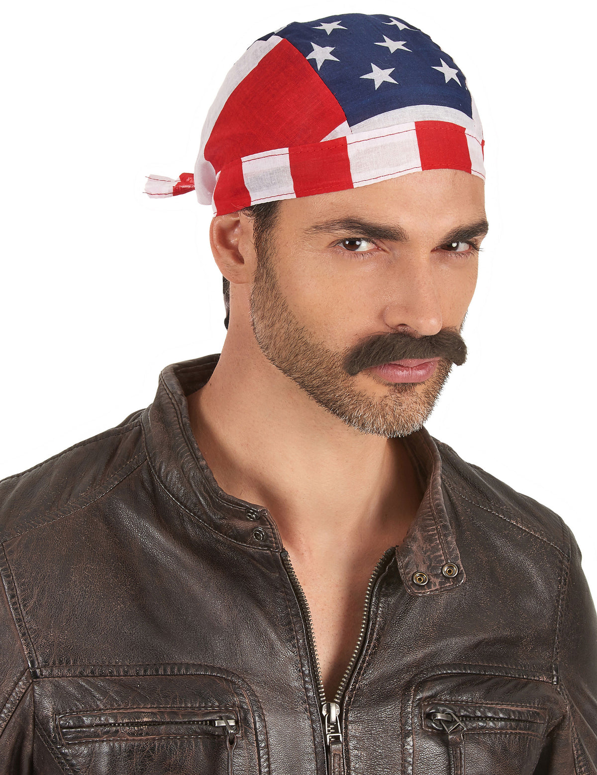 A usa bandana háromnegyed nézetből