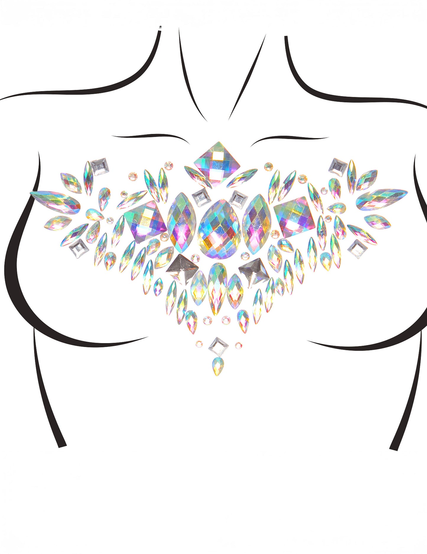 Aurora öntapadós testékszerek