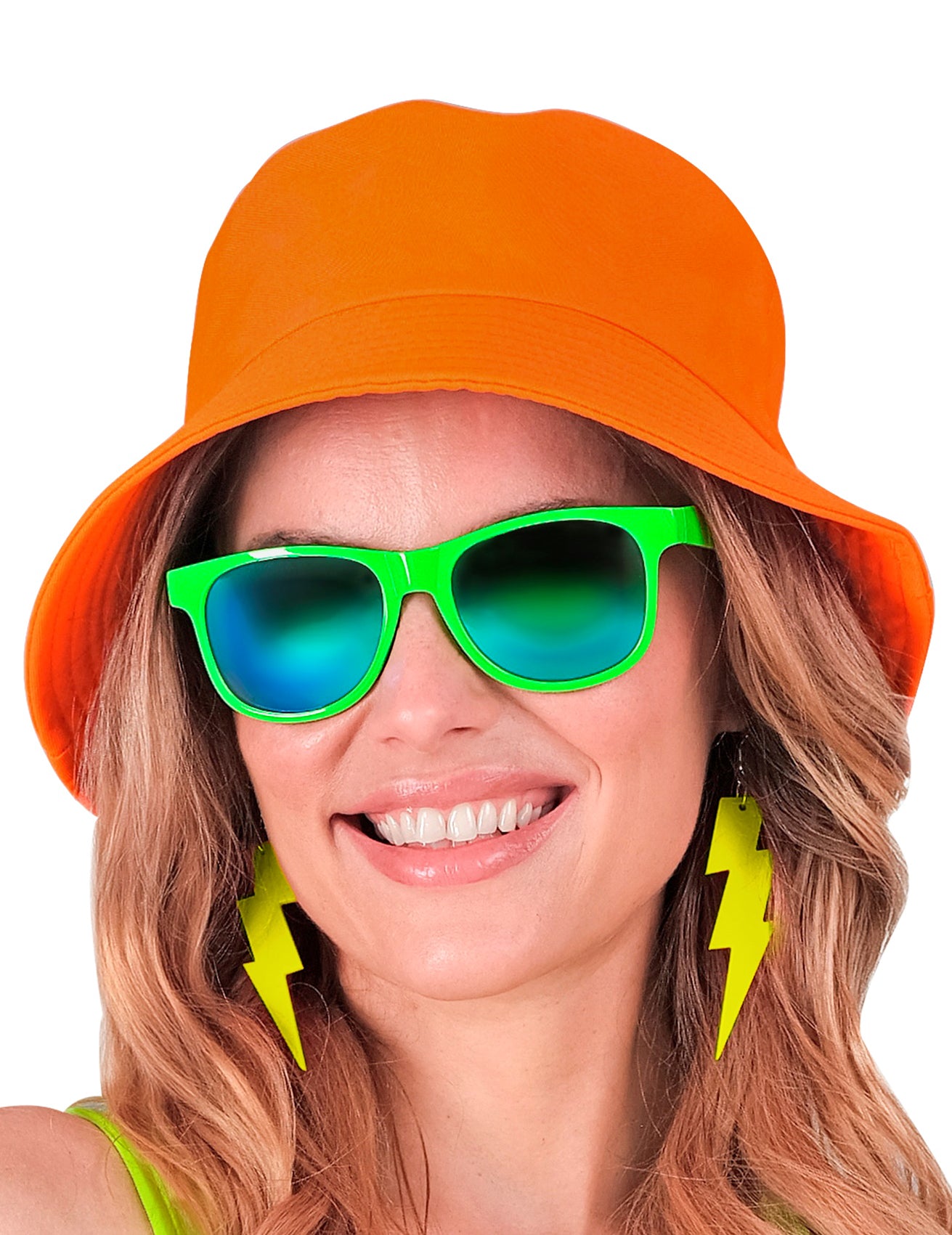 Felnőtt fluoreszkáló narancssárga bob