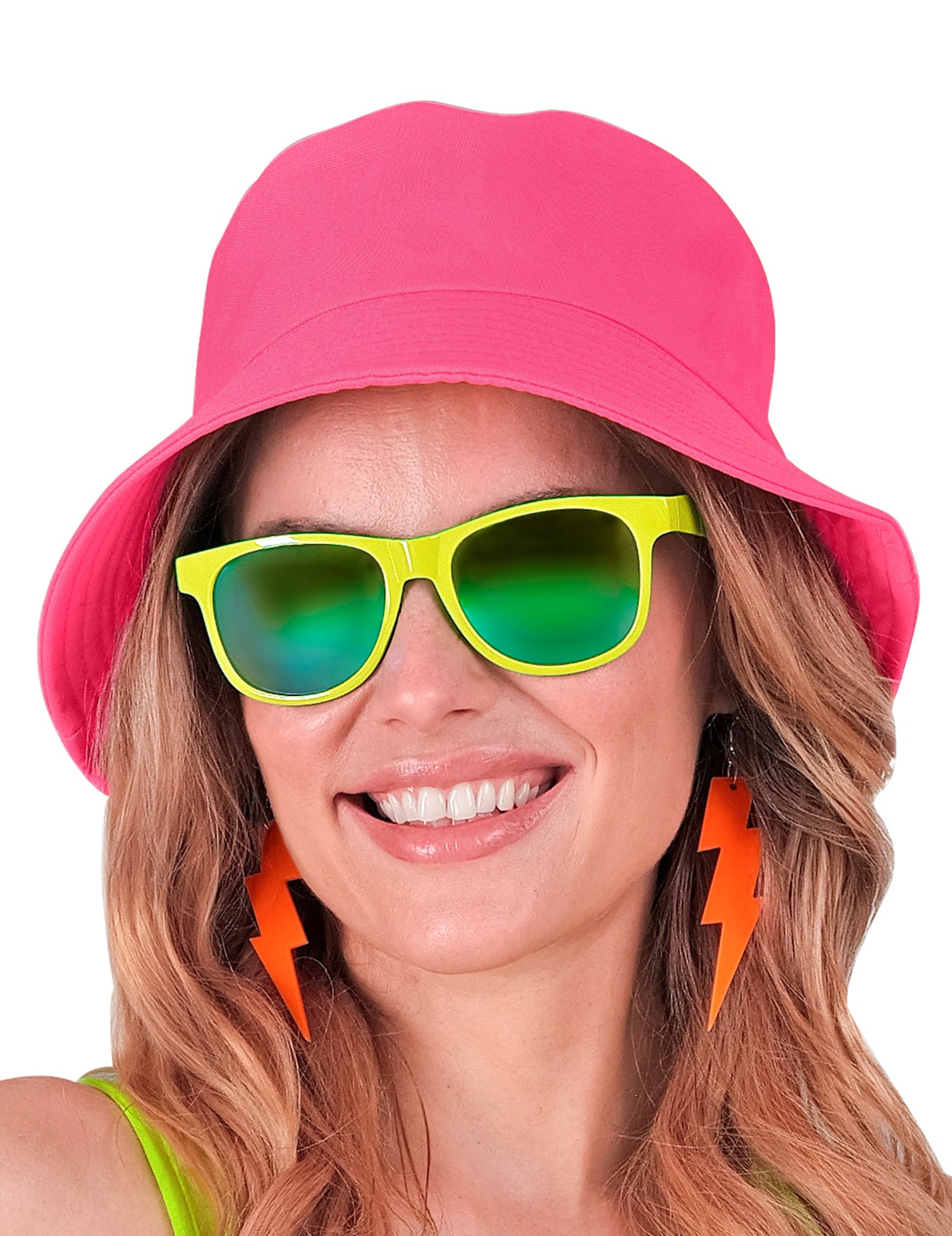 Felnőtt fluoreszkáló rózsaszín bob