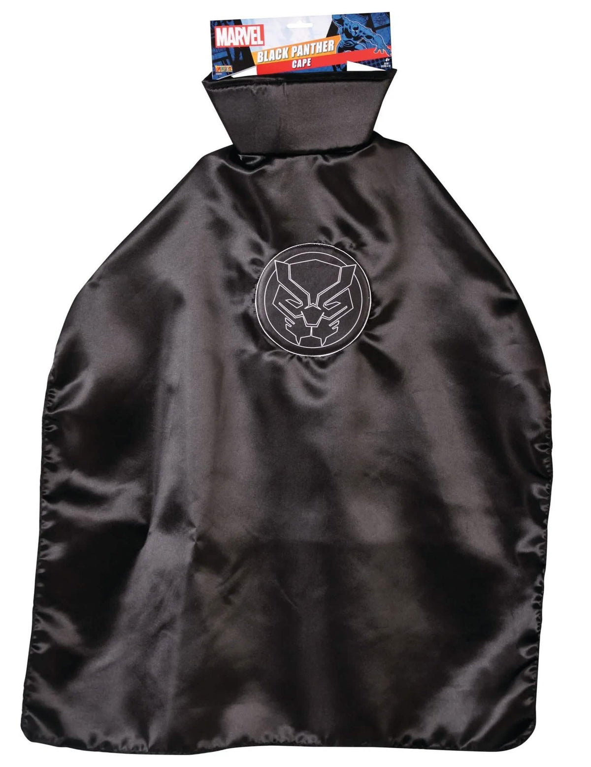 Hátulnézetű Black Panther köpeny