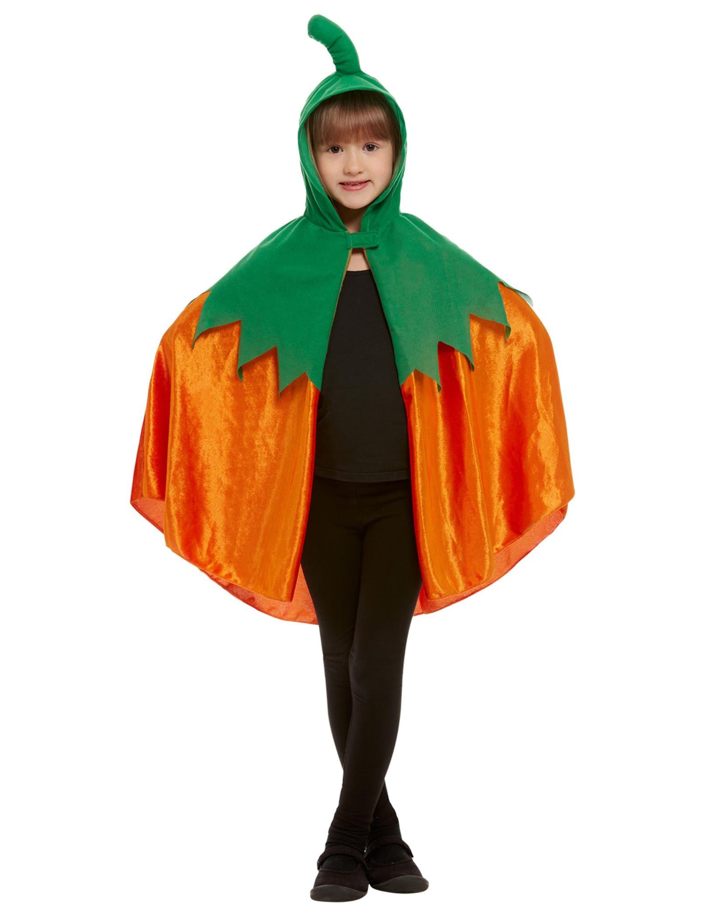 Narancssárga narancssörgy bársony kapucnis köpeny