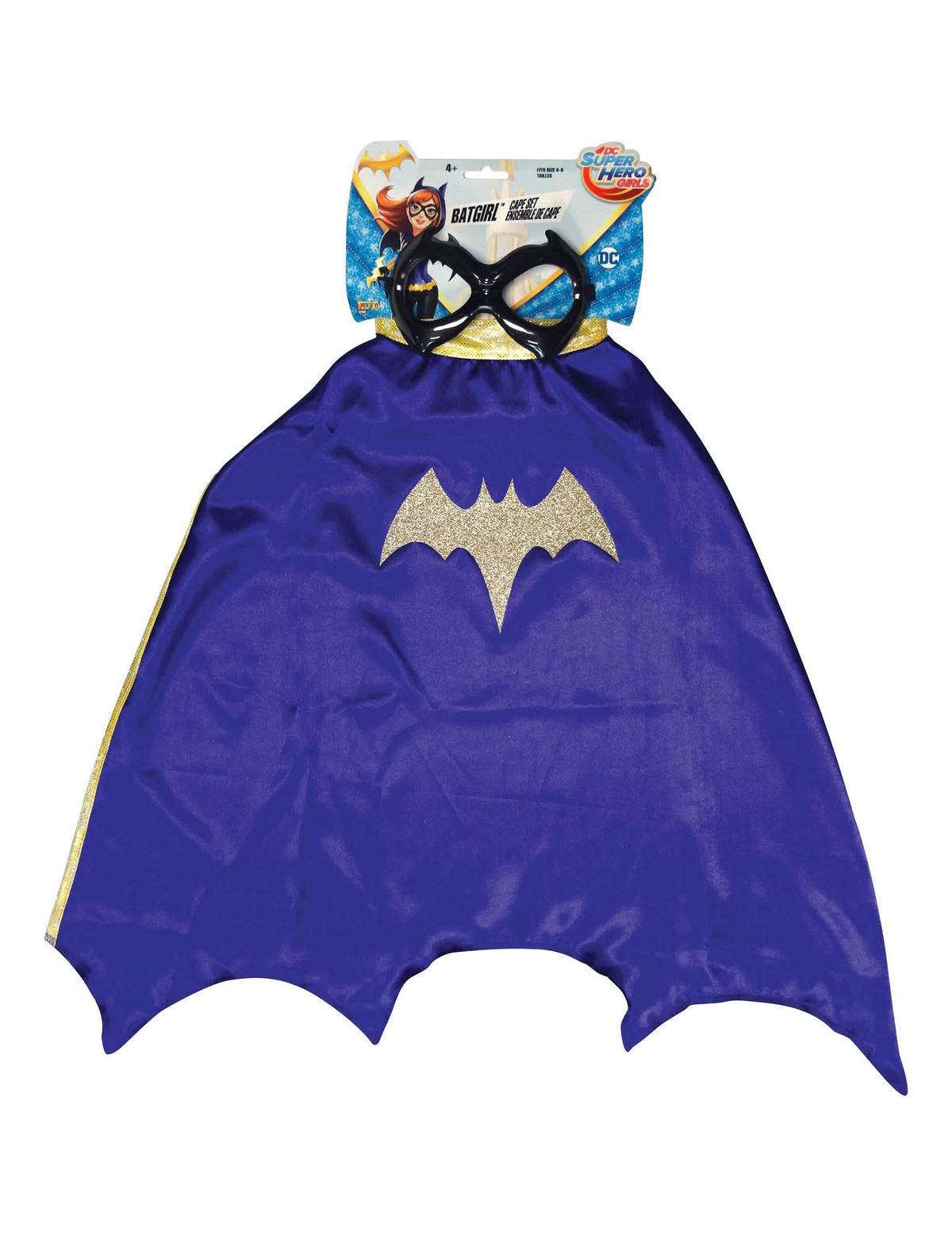 Áttekintés a Batgirl Super Hero Girls™ gyermek köpenyről és álarcról