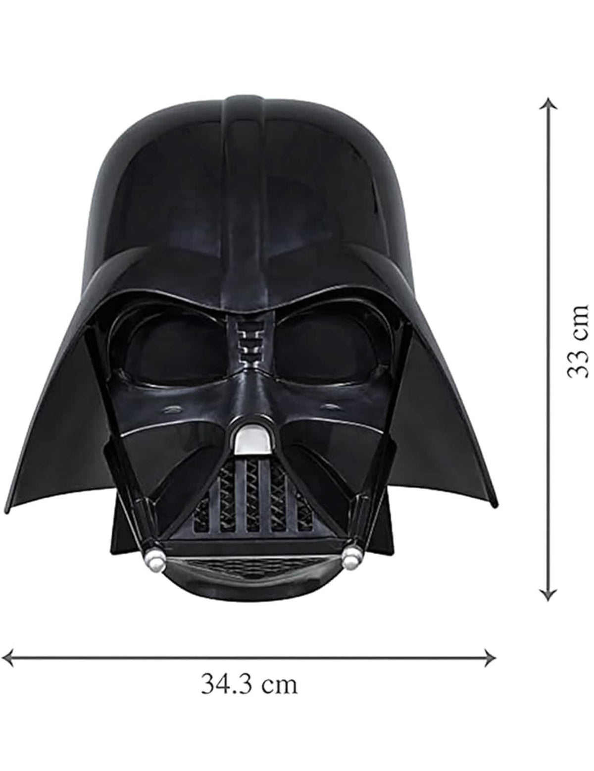A gyűjthető Star Wars Darth Vader sisak méretei